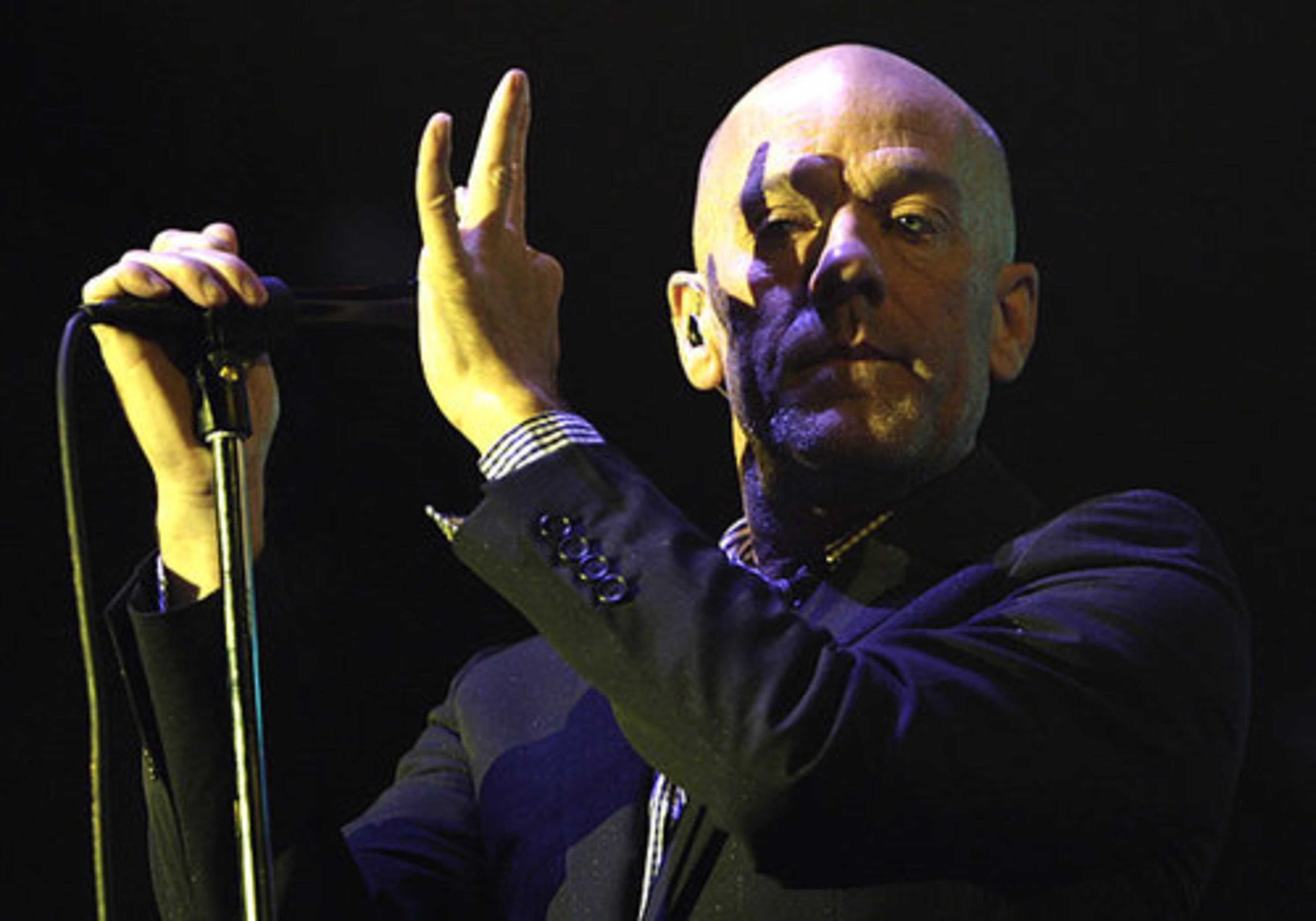 Michael Stipe and his R.E.M. bandmates finished up their recent North American tour in Atlanta at Lakewood Amphitheatre in late June.