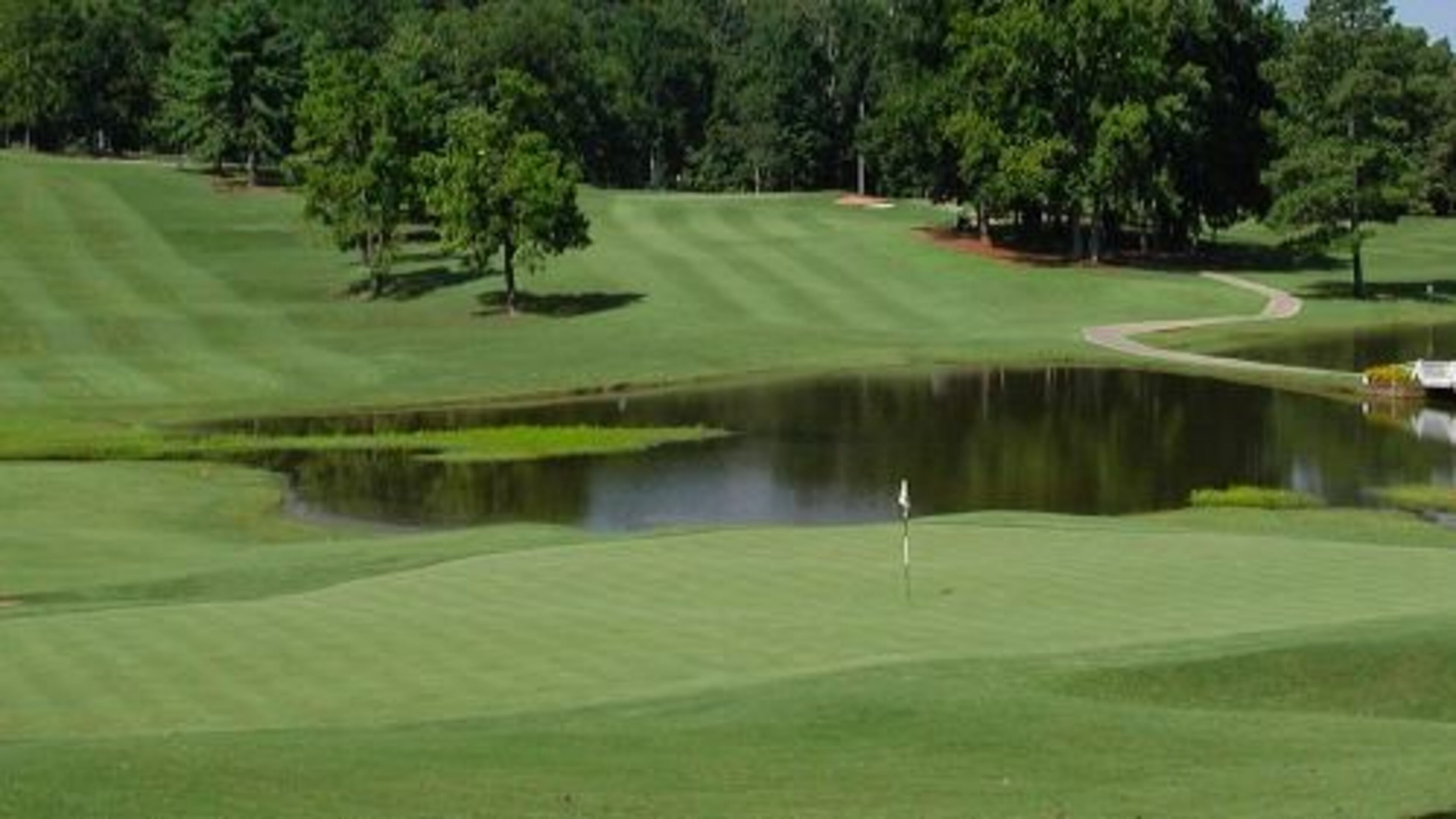 New greens should be ready in August at City Club Marietta, the city’s 104-year-old golf course at 510 Powder Springs St. (Courtesy of Marietta)