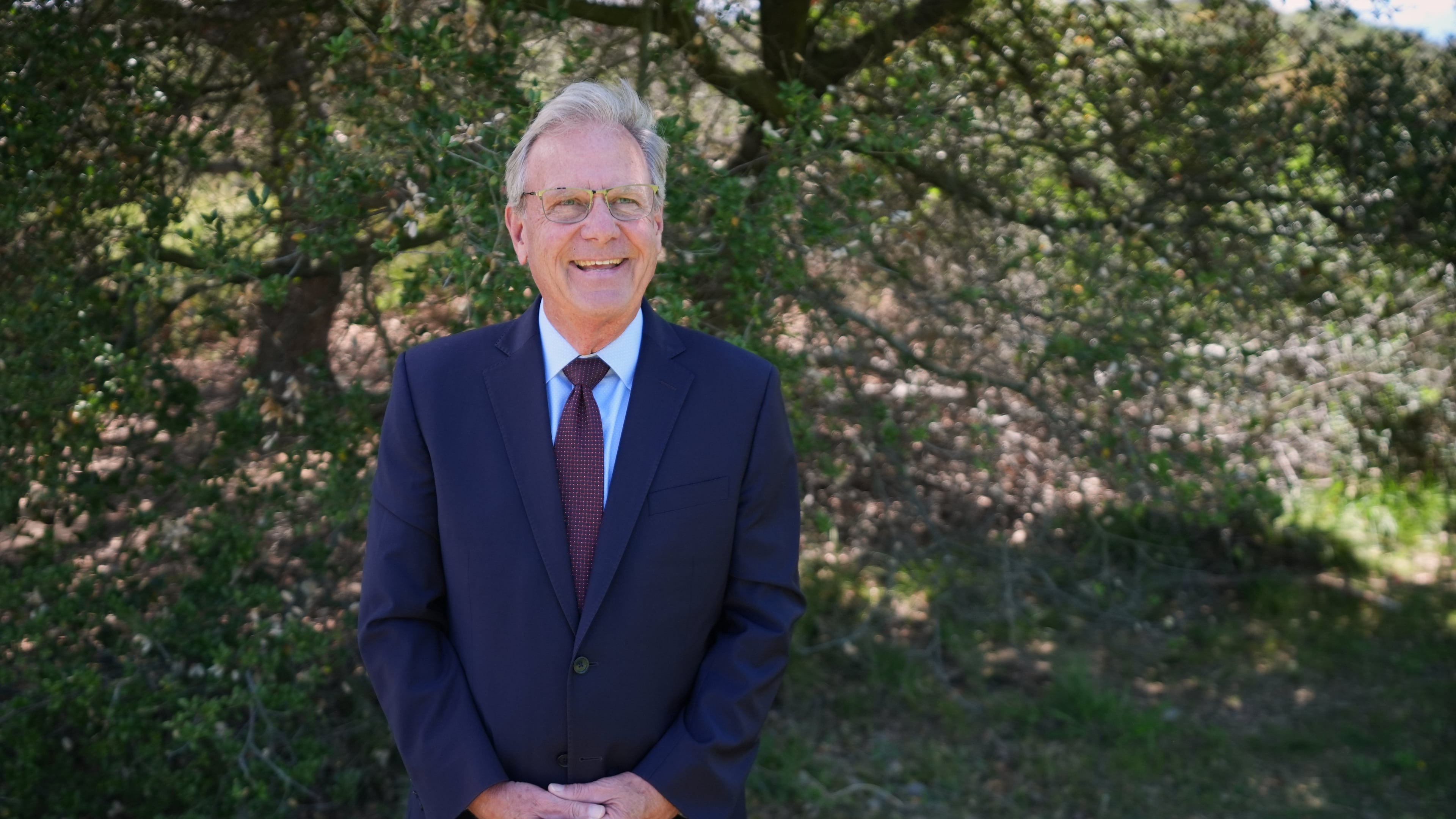 Jim Desmond, a Republican candidate for California's 48th Congressional District, poses for a portrait Friday, May 29, 2026, in Vista, Calif. (AP Photo/Gregory Bull)