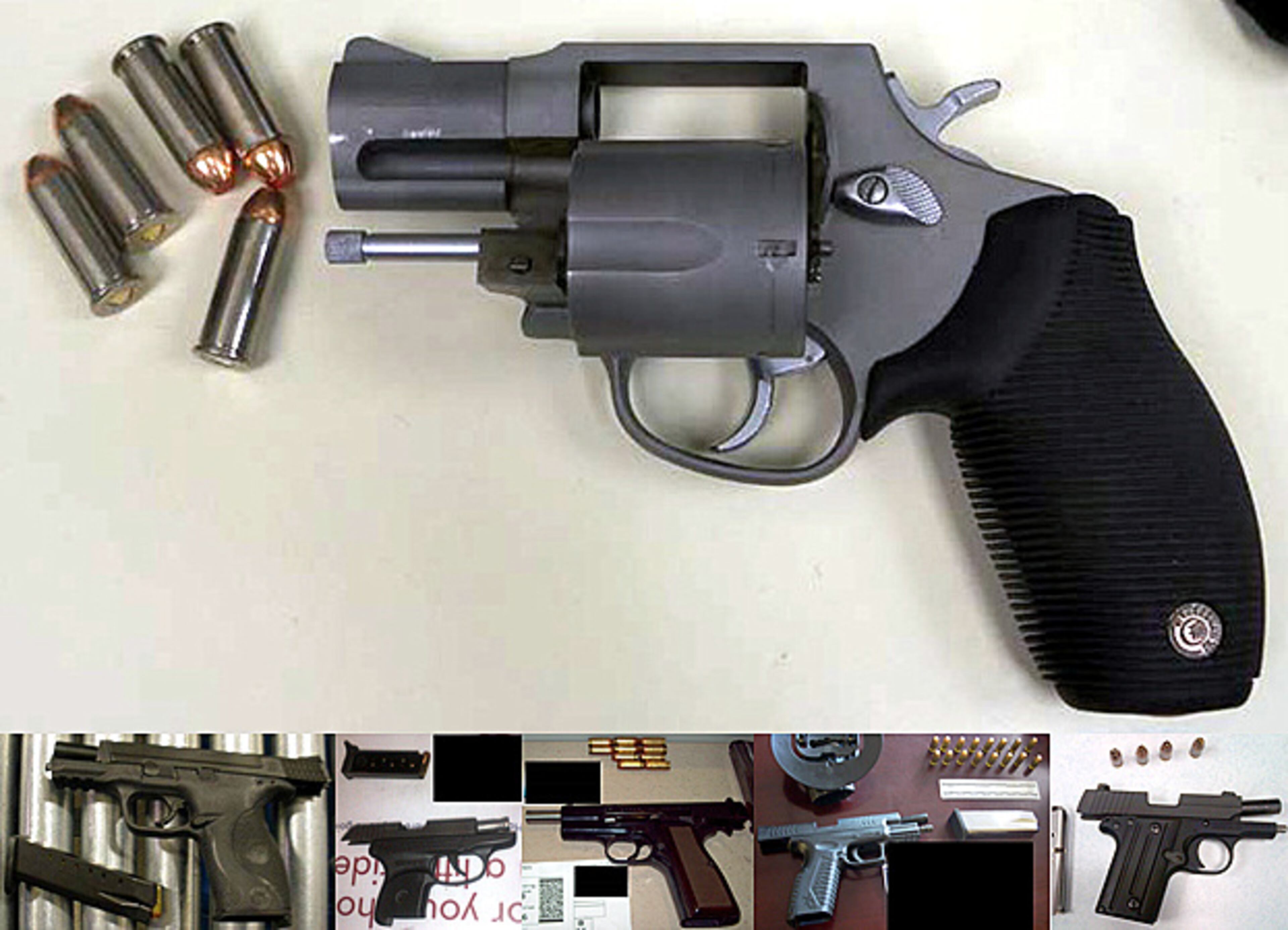 The TSA Blog posts photos of firearms, knives and weapons that have been confiscated at nation's airports. For more photos visit: http://blog.tsa.gov/.