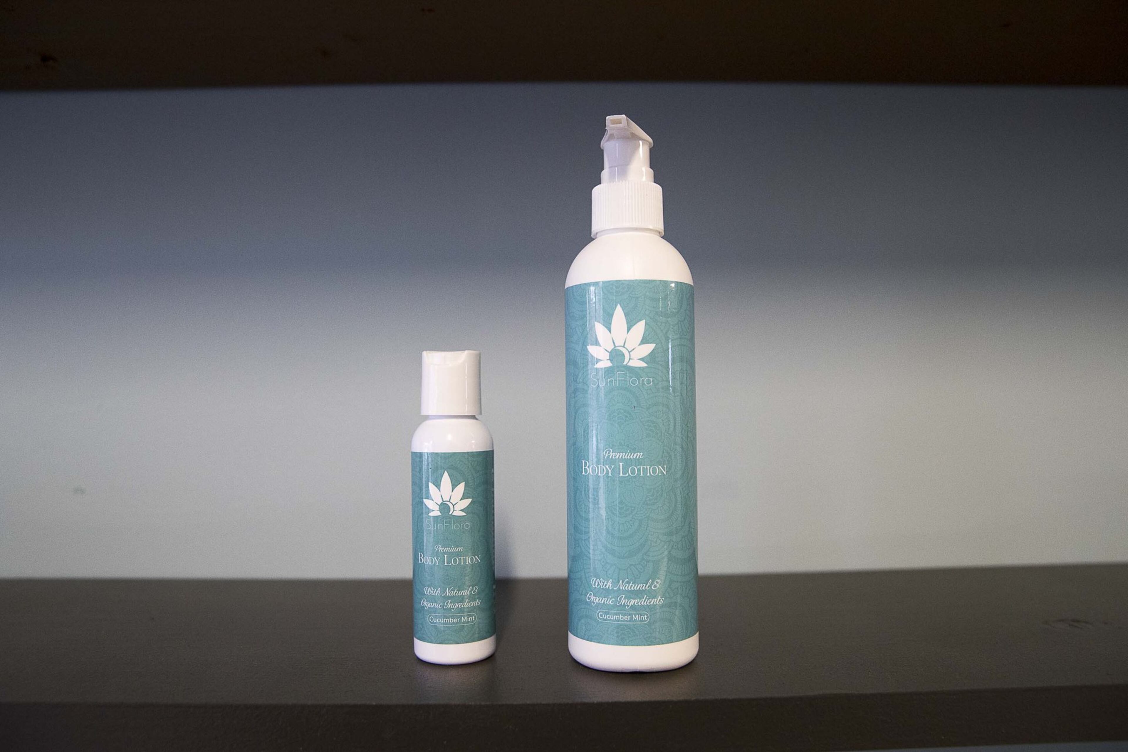 CBD body lotion displayed at Your CBD Store inside the Ormewood Square retail center. (ALYSSA POINTER/ALYSSA.POINTER@AJC.COM)