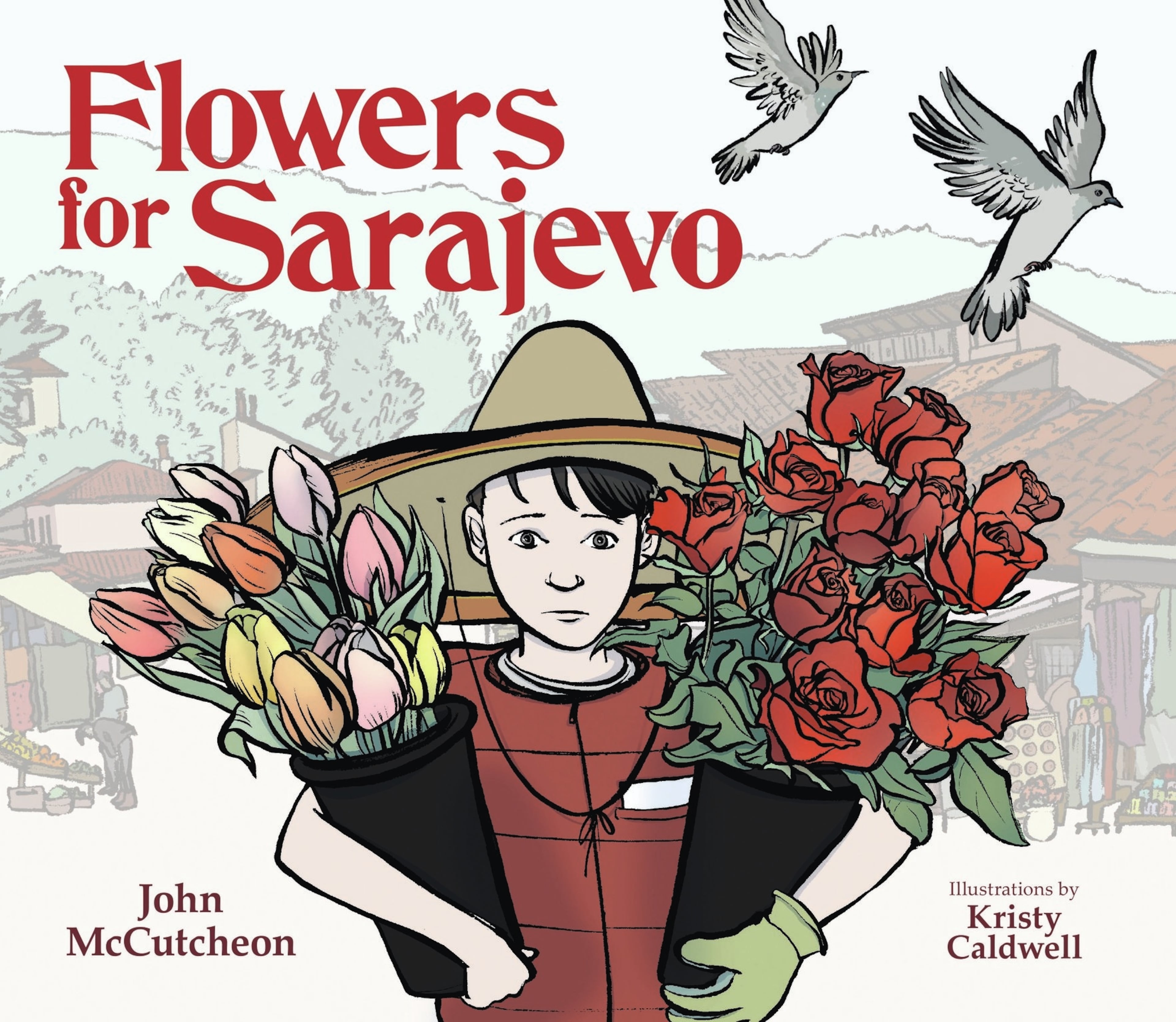 “Flowers for Sarajevo” by John McCutcheon, illustrations by Kristy Caldwell (Peachtree Publishers). CONTRIBUTED