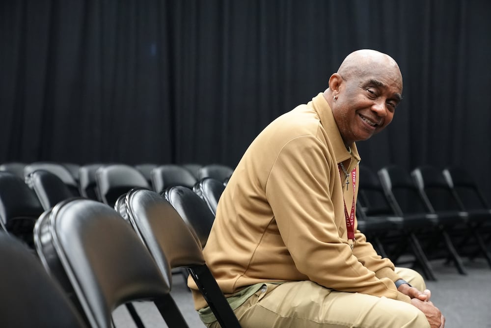 Freddie Hendricks knows art can improve lives. (Vinny Varsalona via AP)