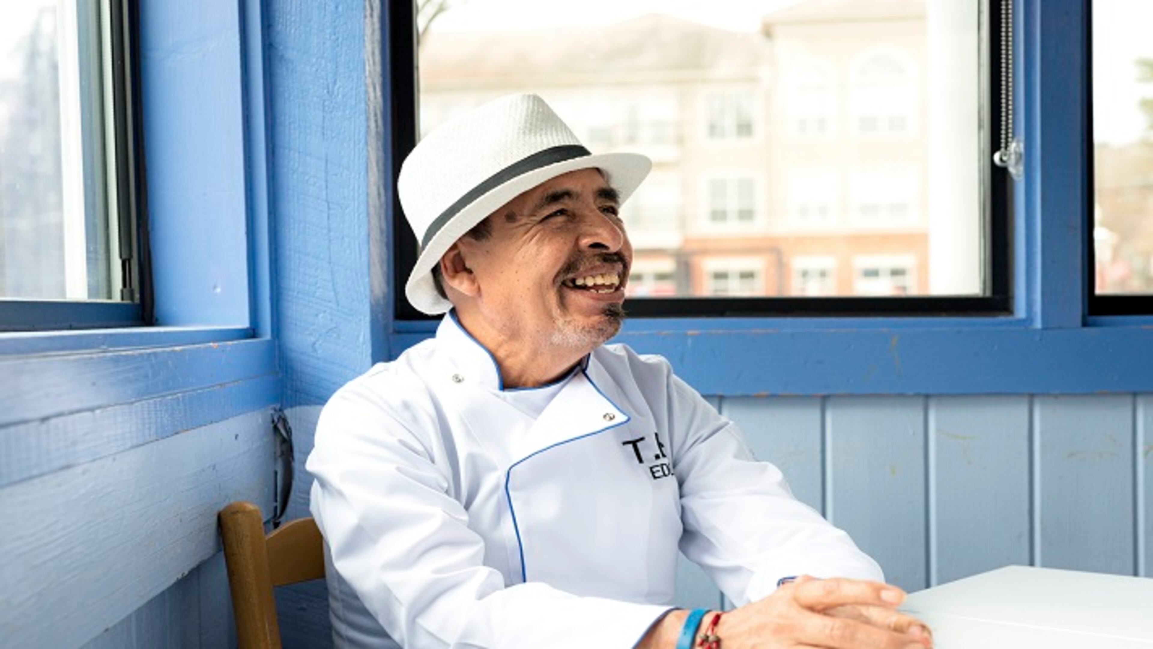 Eddie Hernandez, a former rock musician turned chef, at Taqueria del Sol, the small chain he owns with Mike Klank, in Atlanta, March 21, 2018. Hernandez, 63, is part of a generation of immigrants who moved to the American South and found success exploiting the similarities between their culinary roots and the bounty of the ingredients they found in their new home. (Johnathon Kelso/The New York Times)