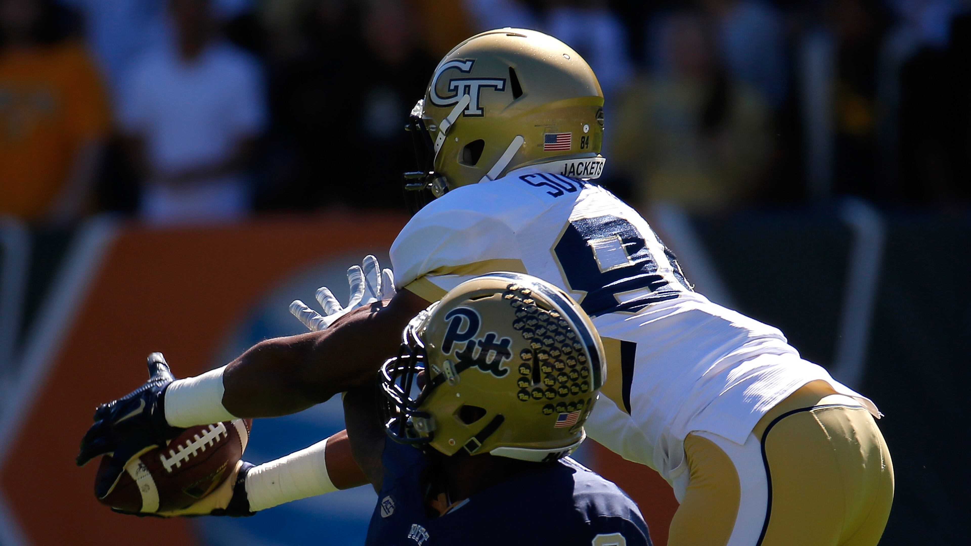 Former Georgia Tech wide receiver Micheal Summers will transfer to Georgia Southern for his final season of eligiblity. (Photo by Kevin C. Cox/Getty Images)