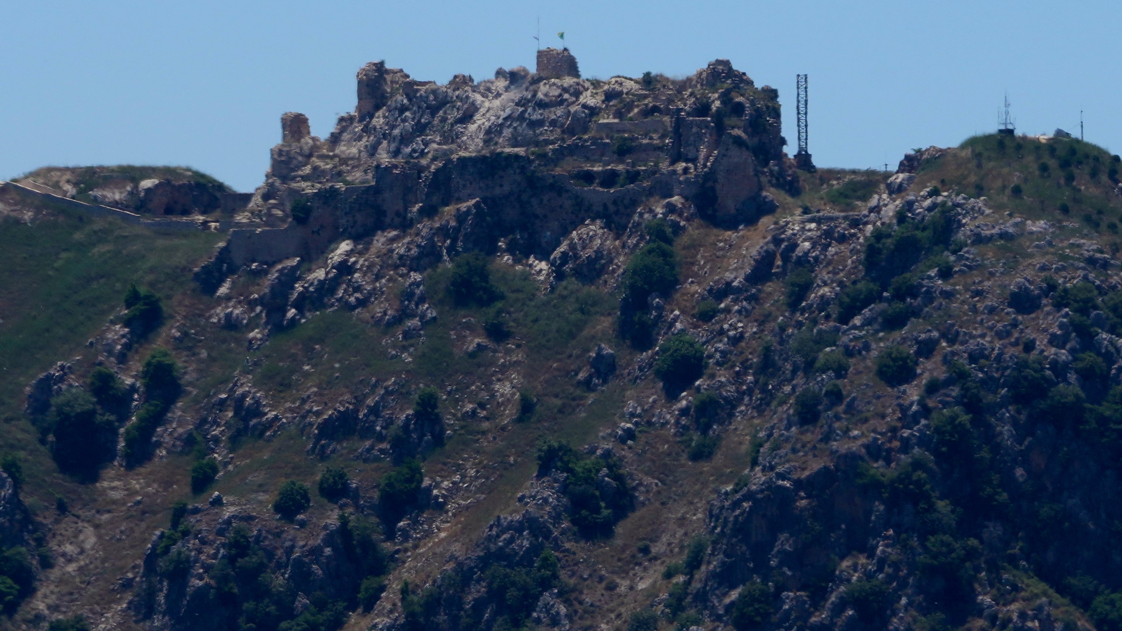 A view of Beaufort Castle, southeast Lebanon, Friday, June 5, 2026. (AP Photo/Hussein Malla)