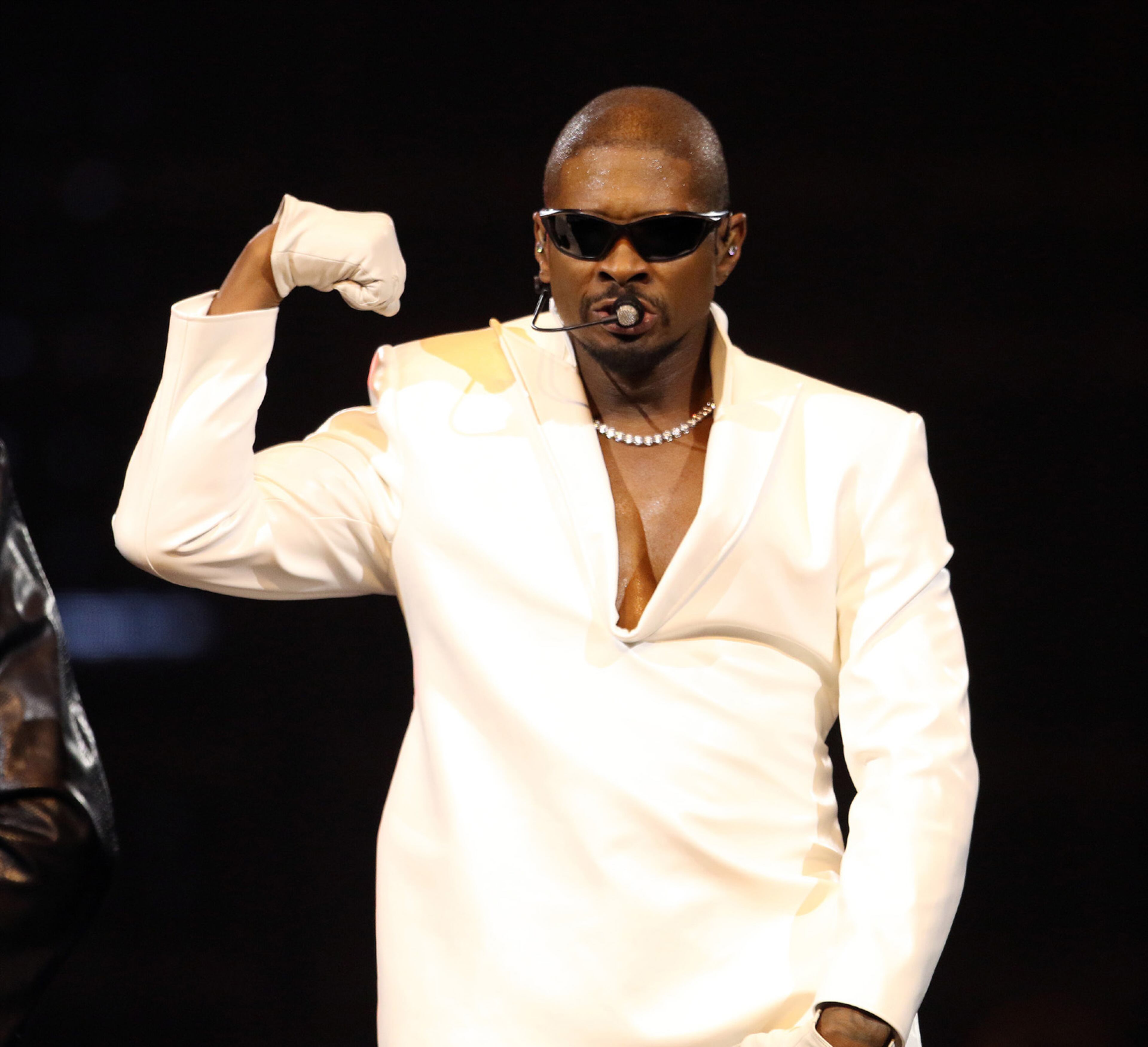 Usher brought his Past Present Future Tour to sold out State Farm Arena on Thursday, October 17, 2024. This was the first of three sold out shows including Friday and Sunday.
Robb Cohen for the Atlanta Journal-Constitution