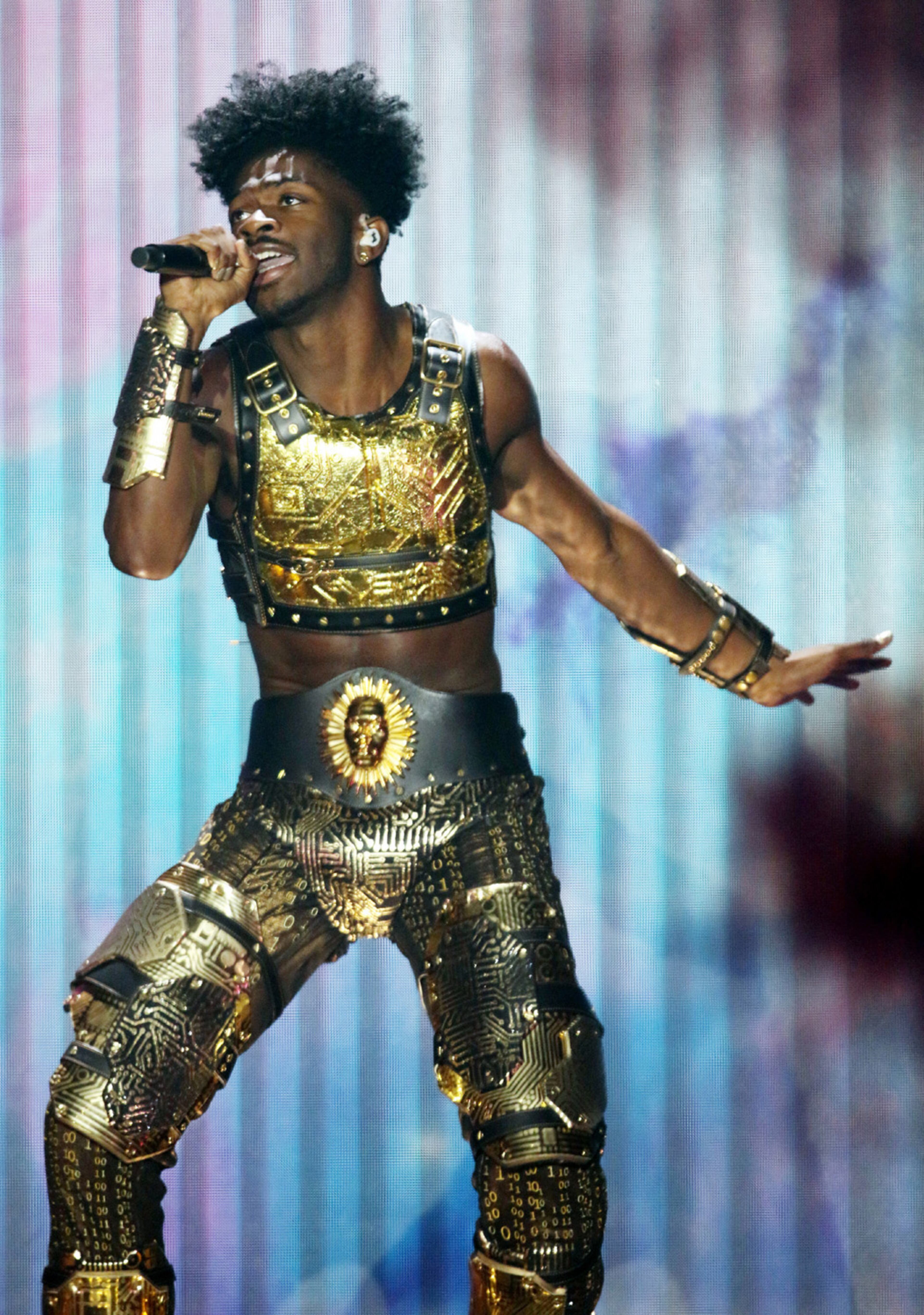 Atlanta native Lil Nas X played the first show of a two-night run in his hometown on Tuesday, Sept. 27, 2022, at the Coca-Cola Roxy Theatre. The Long Live Montero Tour hits the stage again Wednesday night at the Roxy in The Battery Atlanta. Robb Cohen for the Atlanta Journal-Constitution