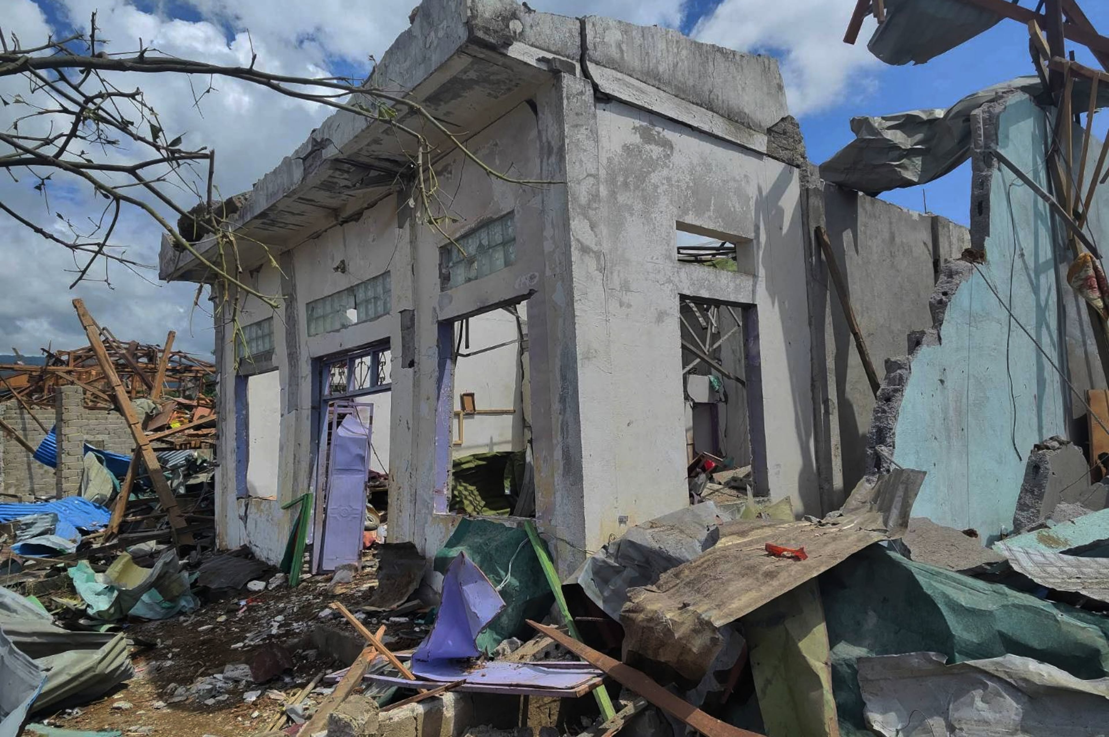 Myanmar Explosion