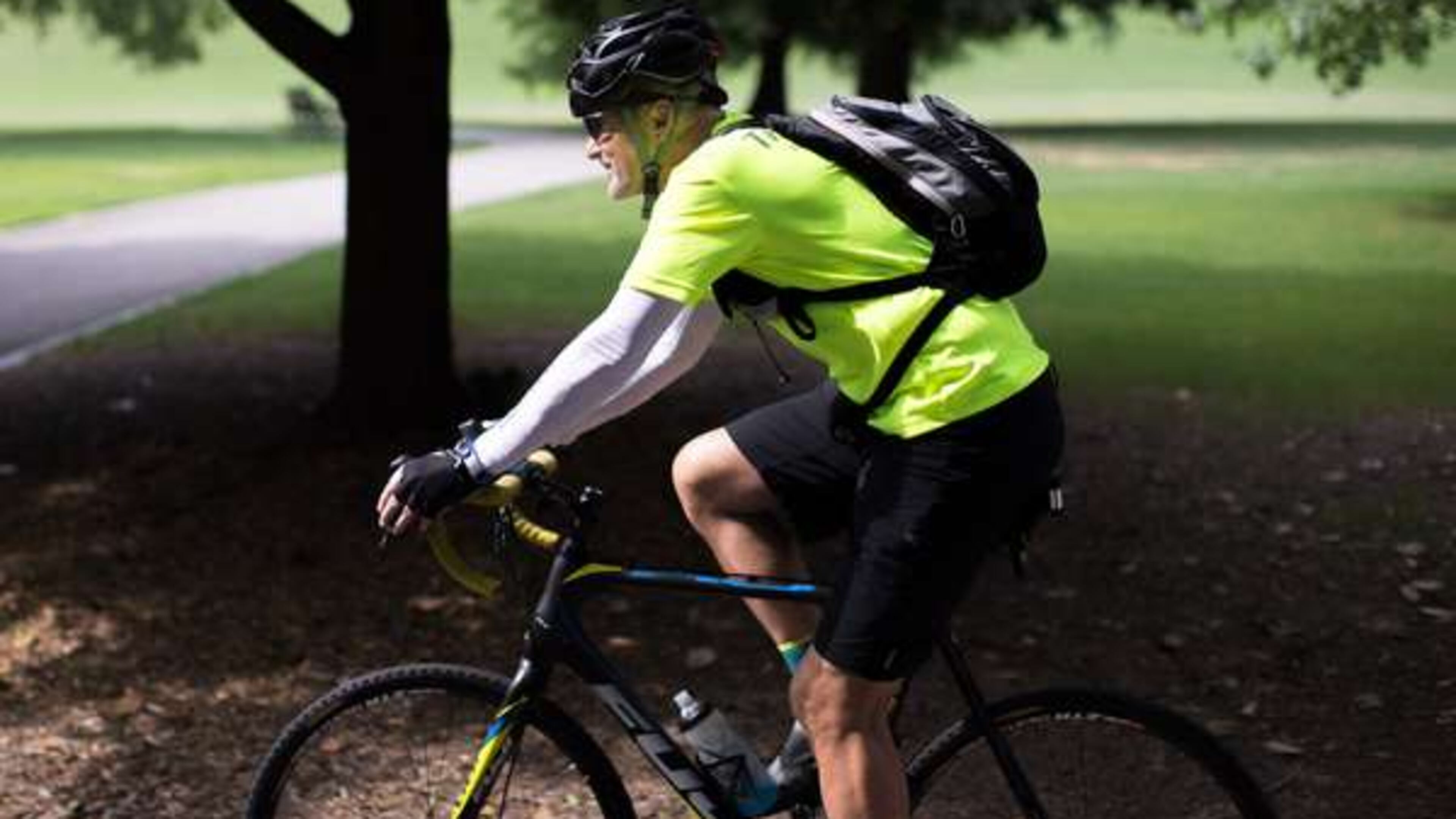 The sustainability group will consider placing bicycle racks on all city property.