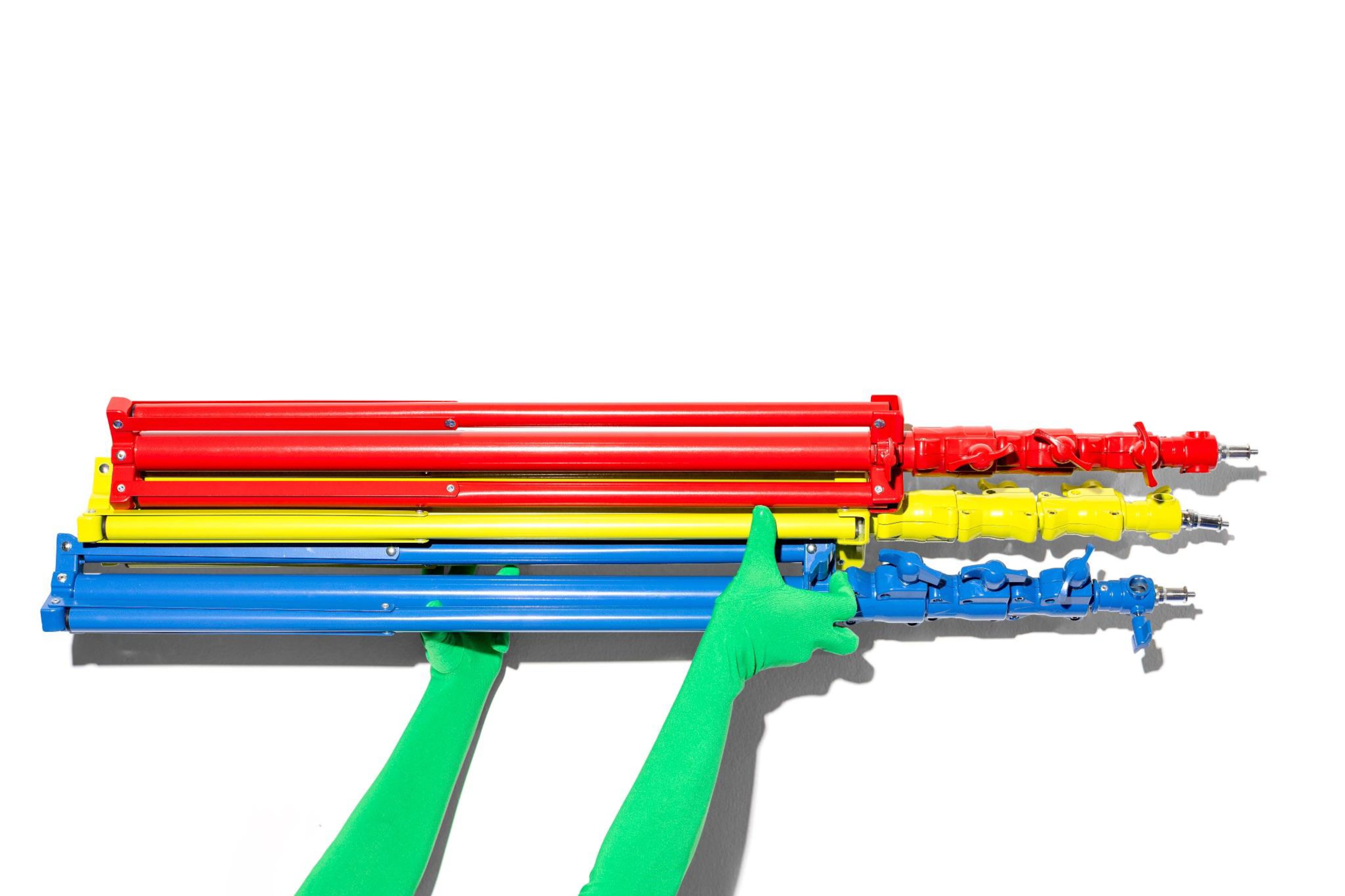 Photographer Heidi Harris has created a new company called Surrounded by Light that sells vividly colored light stands. (Courtesy of Surrounded by Light)