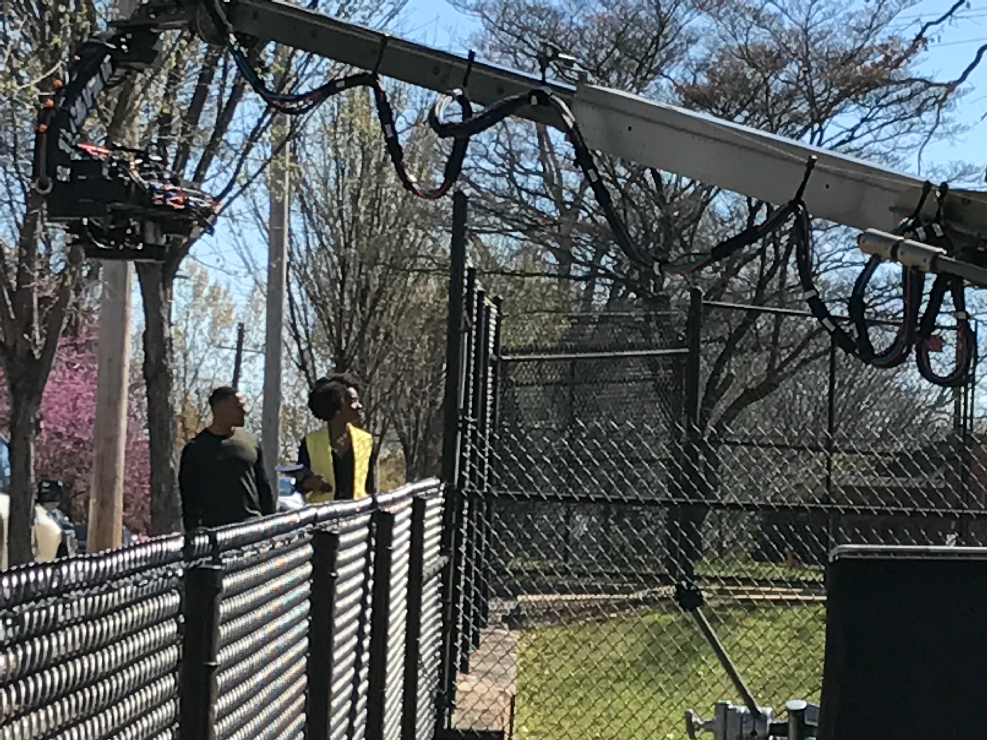 The show in March shot a scene on John Wesley Dobbs Ave. in Atlanta where Missy and Reggie are hunting for property on the "Beltline." It's not quite the Beltline but it's close. CREDIT: Rodney Ho/rho@ajc.com