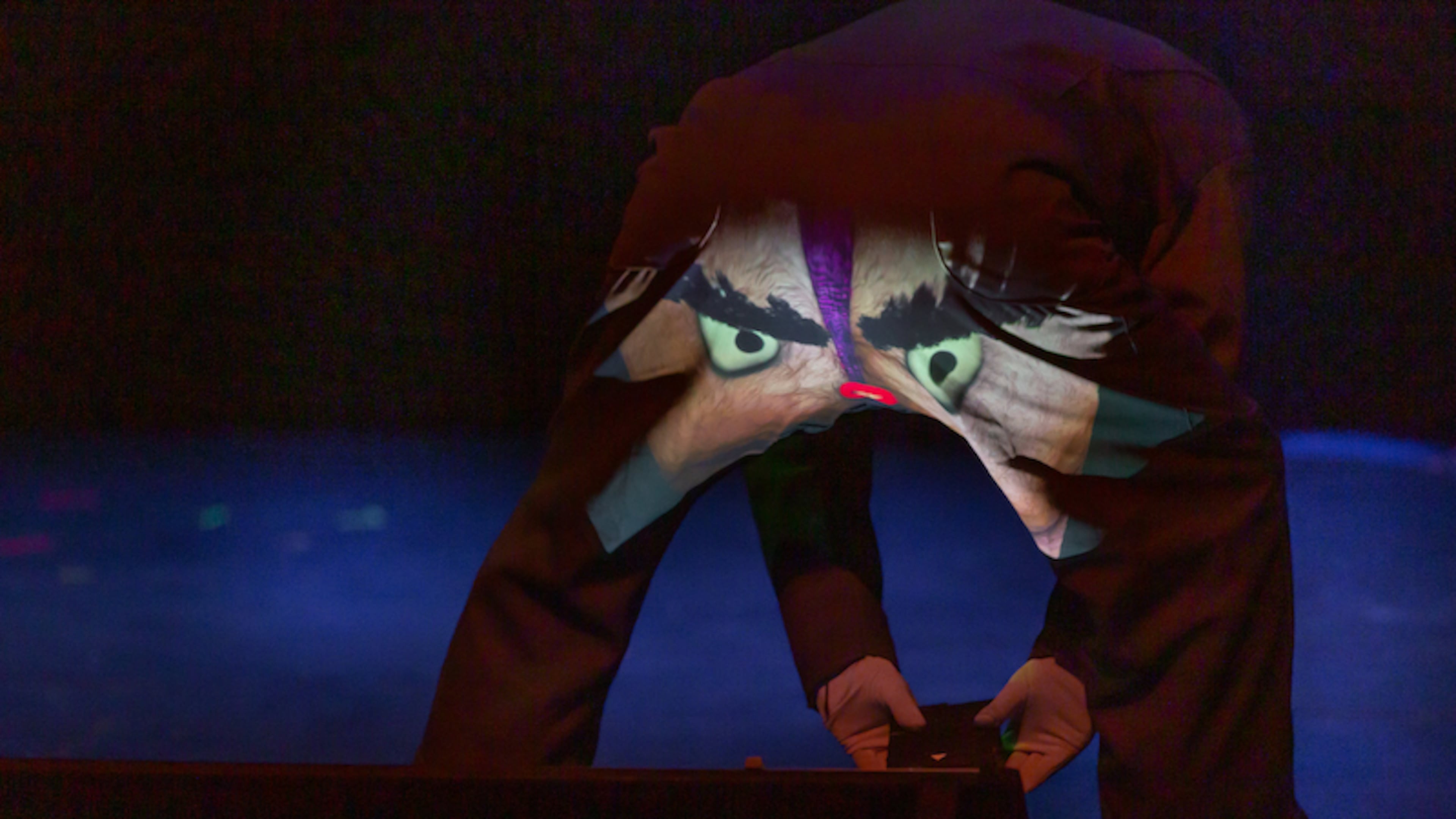 Anthony Marotta, a University of Georgia drama professor, presents a wild performance art piece starring his own body parts and turning himself into a stage, during “XPT: Xperimental Puppetry Theater." The 15-act show for adults runs May 1-5.