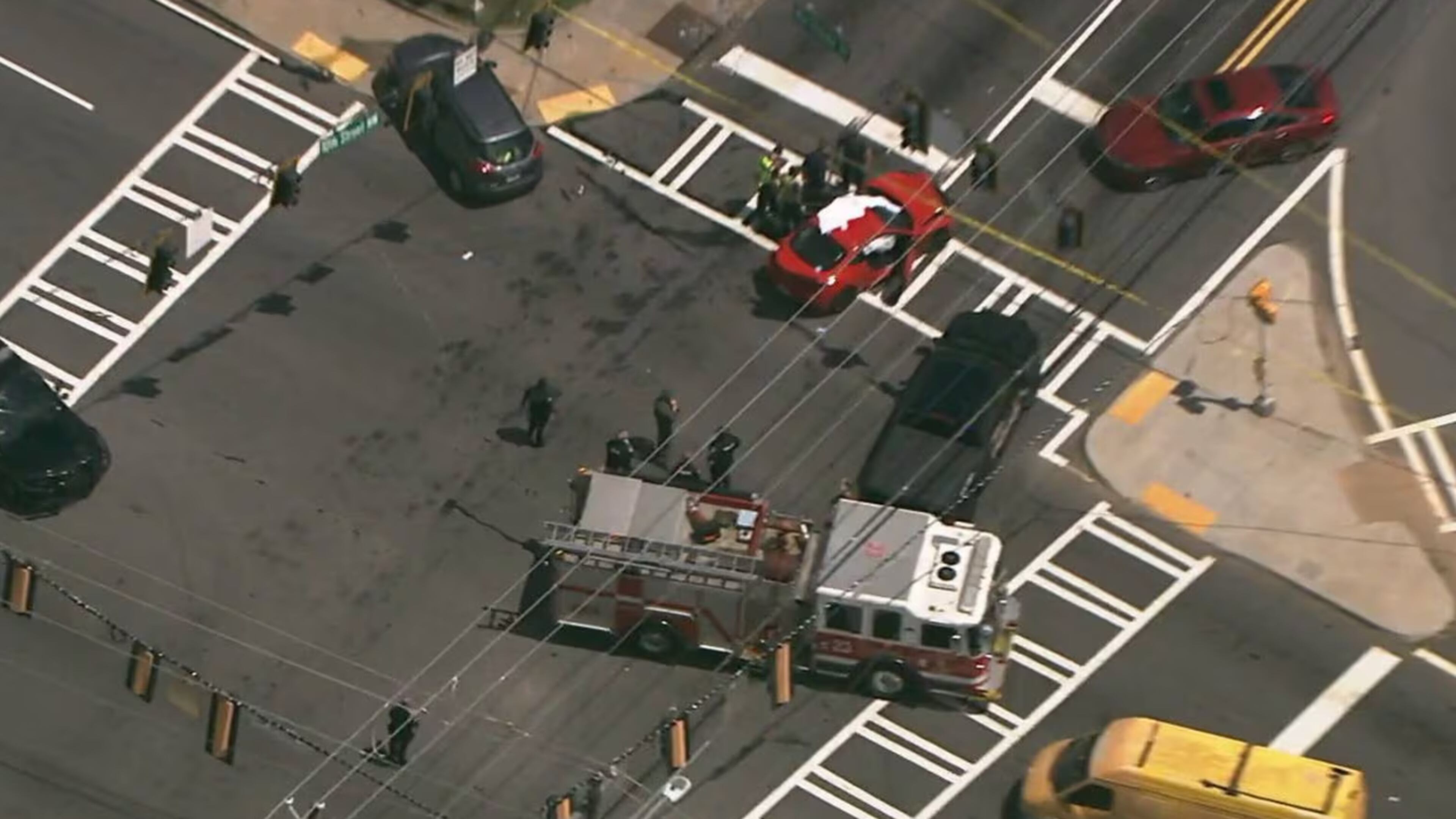 Authorities believe the two incidents may be related.