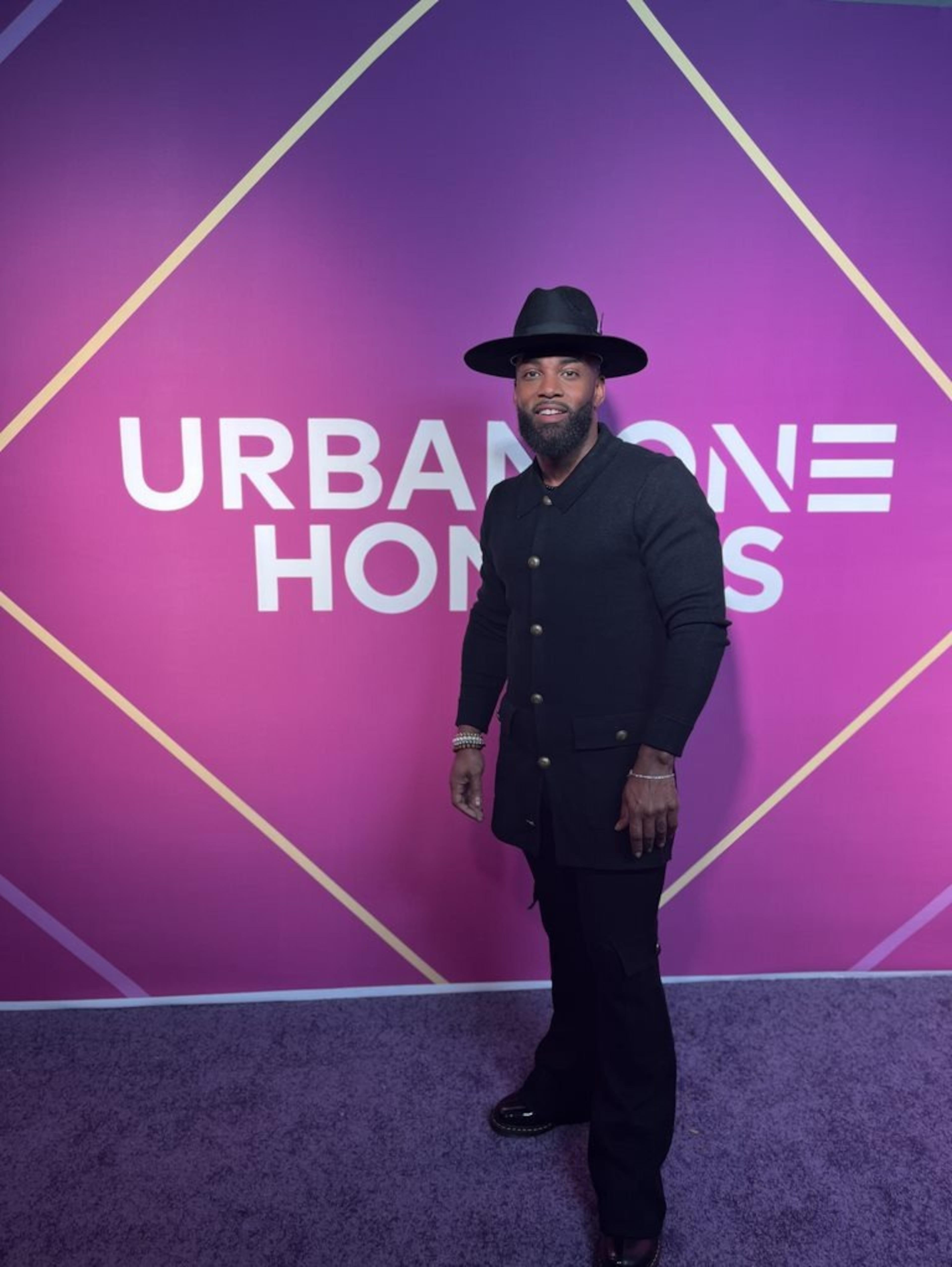 Willie Moore Jr. at the Urban One Honors red carpet (2022)