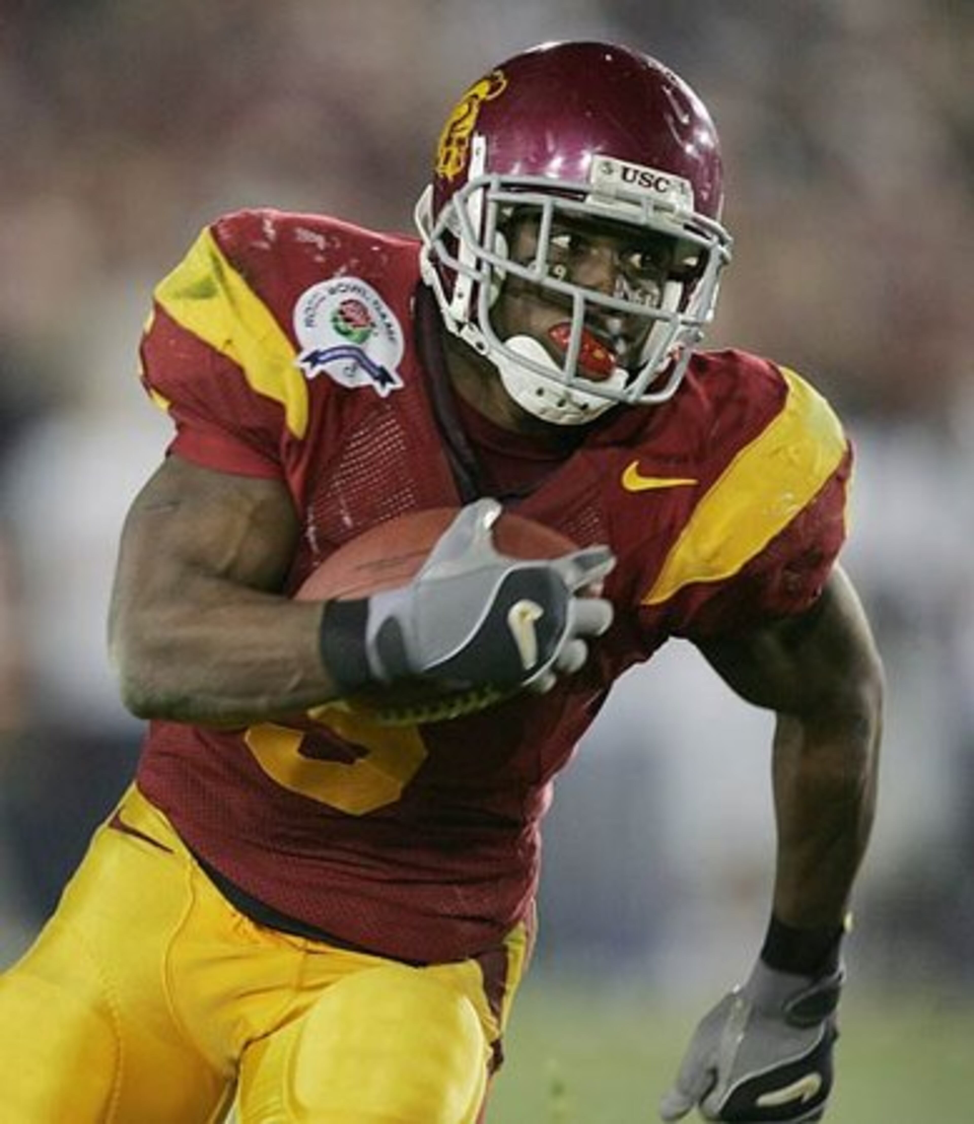 REGGIE BUSH, Southern Cal / 2005 - Drafted 2nd overall in 2006 by the Saints. With Saints (2006-present). Started only 14 times in 39 games at USC. Will play in Super Bowl XLIV Feb. 2010 with Saints.