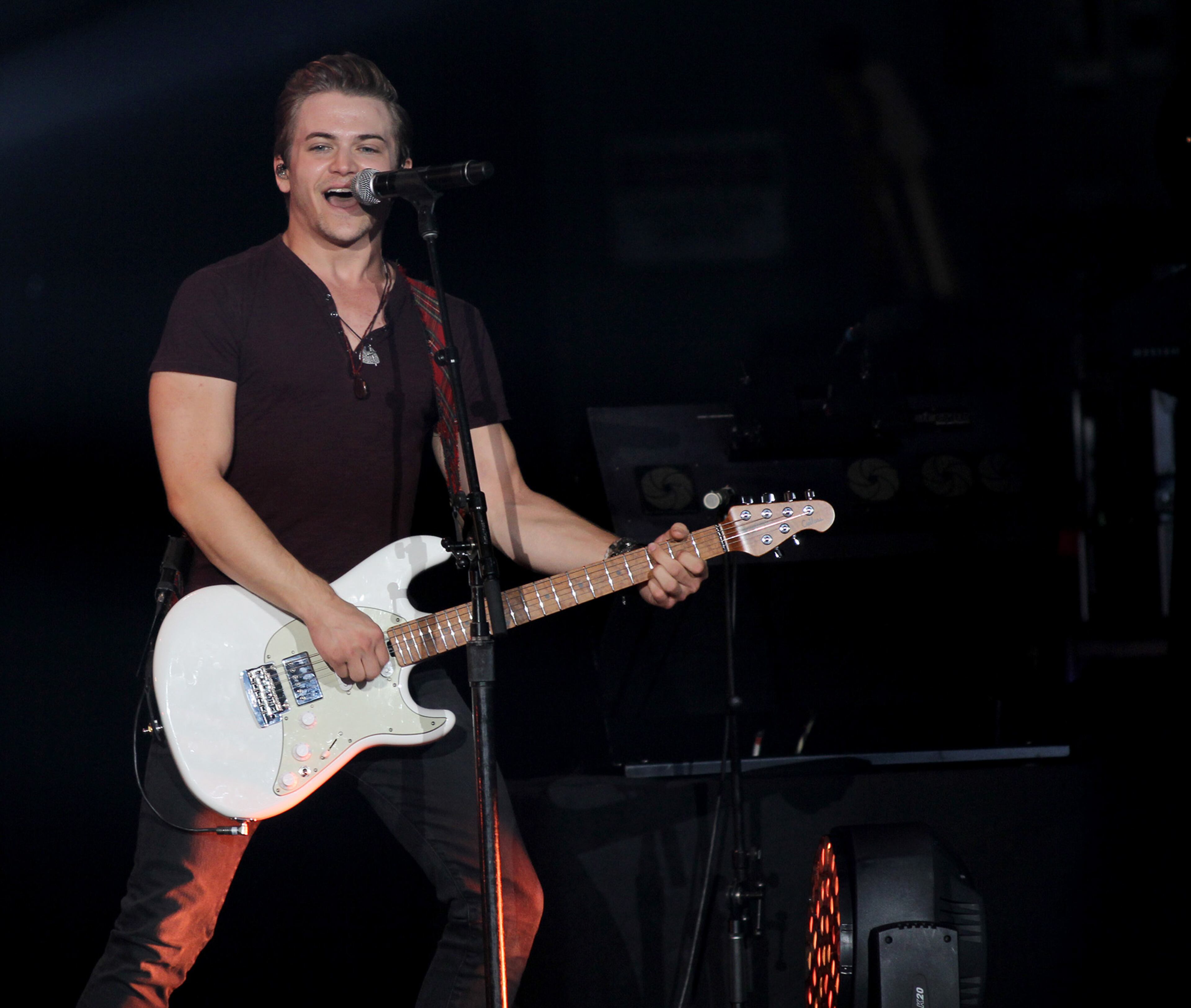 ATLANTA -- Hunter Hayes opened for Lady Antebellum at Aaron's Amphitheater at Lakewood, Saturday, July 18, 2015. The 23-year-old Louisiana native has been hailed by Billboard the Leader of Country Music's Youth Revolution. (Akili-Casundria Ramsess/Special to the AJC)