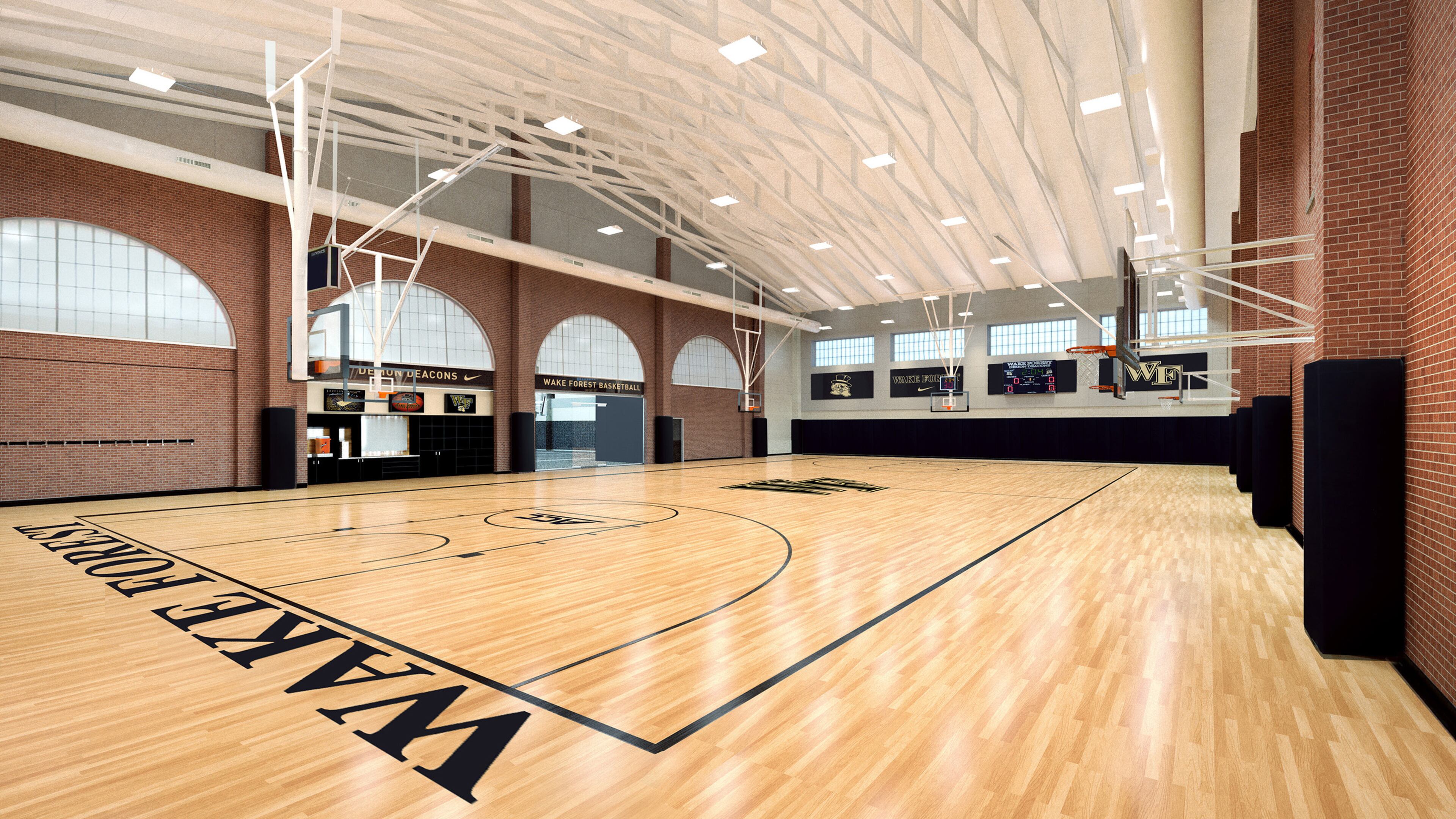 An artist rendering of the $9 million Shah Basketball complex. Photo provided.