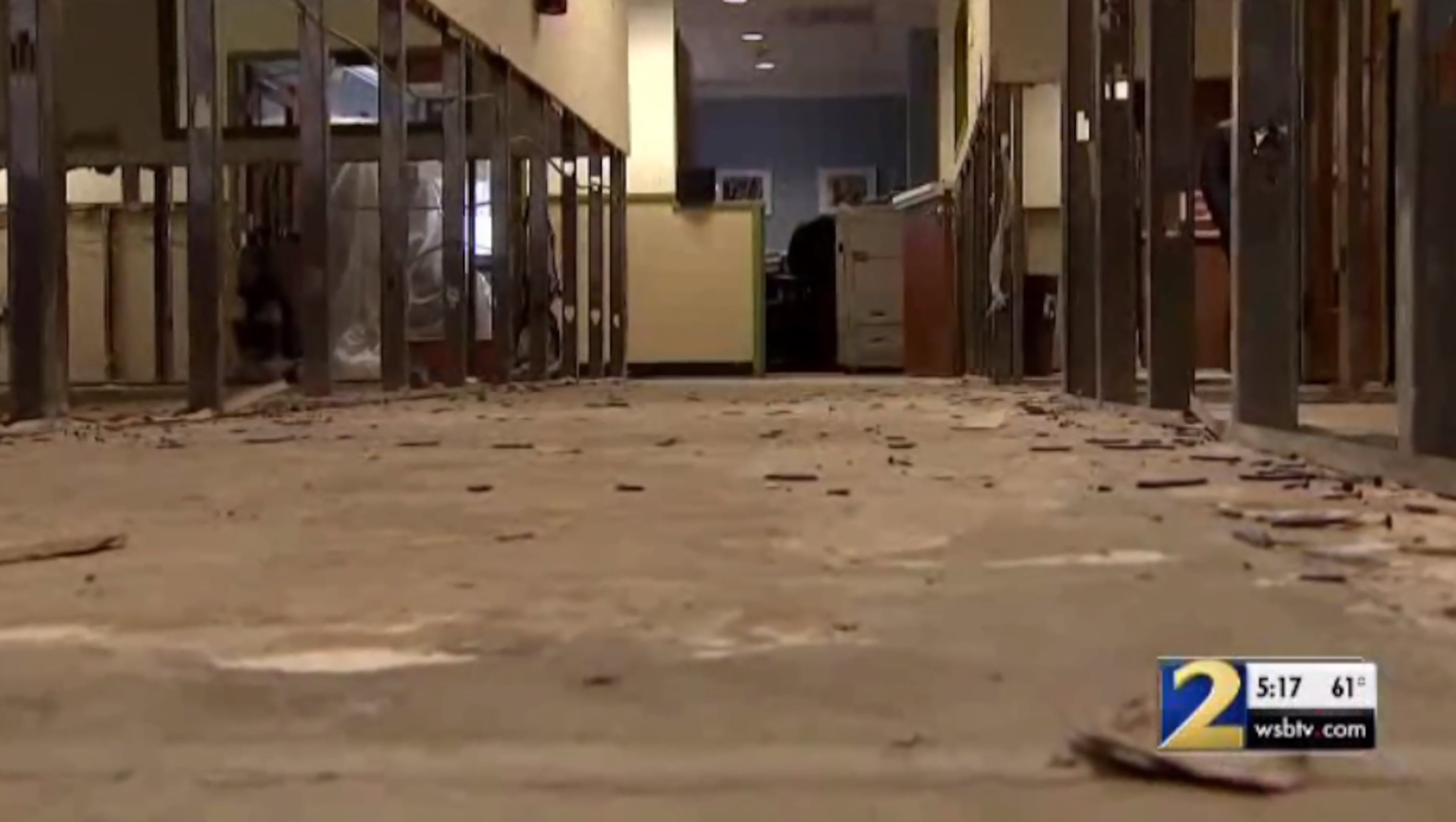 Kompany Kids at 296 Interstate North Circle has been closed since November after raw sewage flowed into its building.