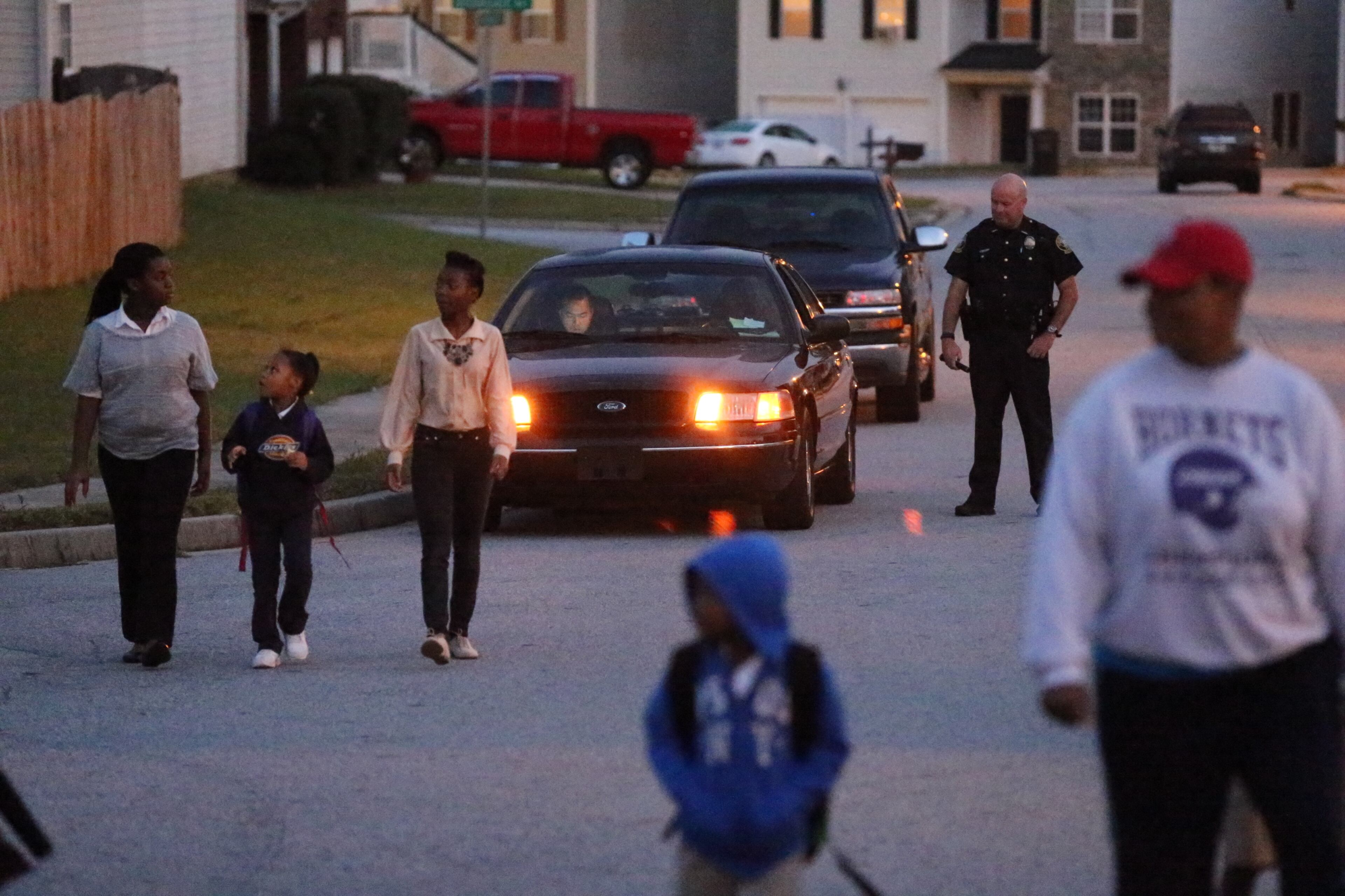 The kidnapping left others in the neighborhood off Grant Road just east of I-675 stunned and frightened. JOHN SPINK/jspink@ajc.com