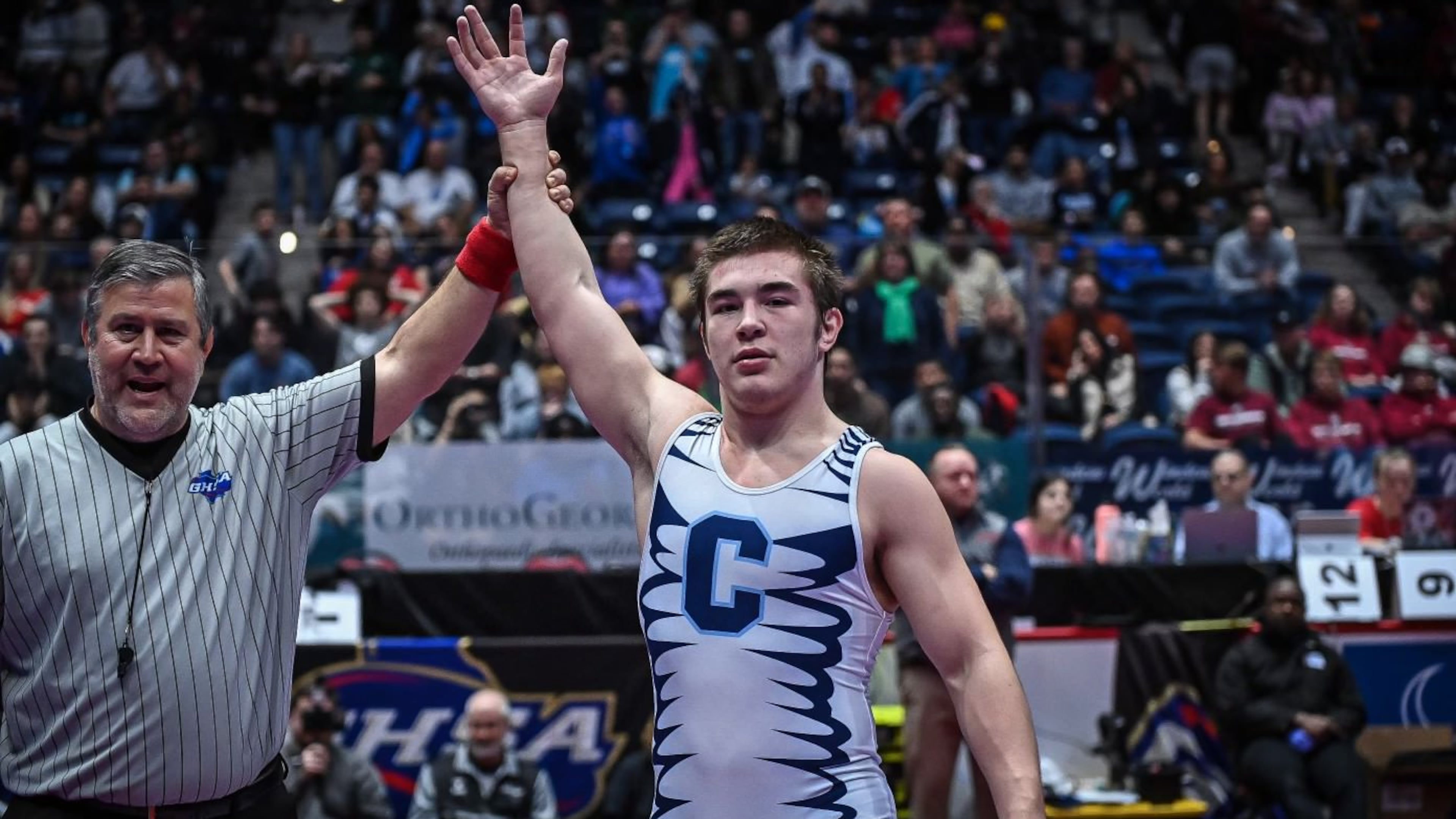 Ryder Wilder is a two-time state champion at 190 pounds. (Camden County High School)