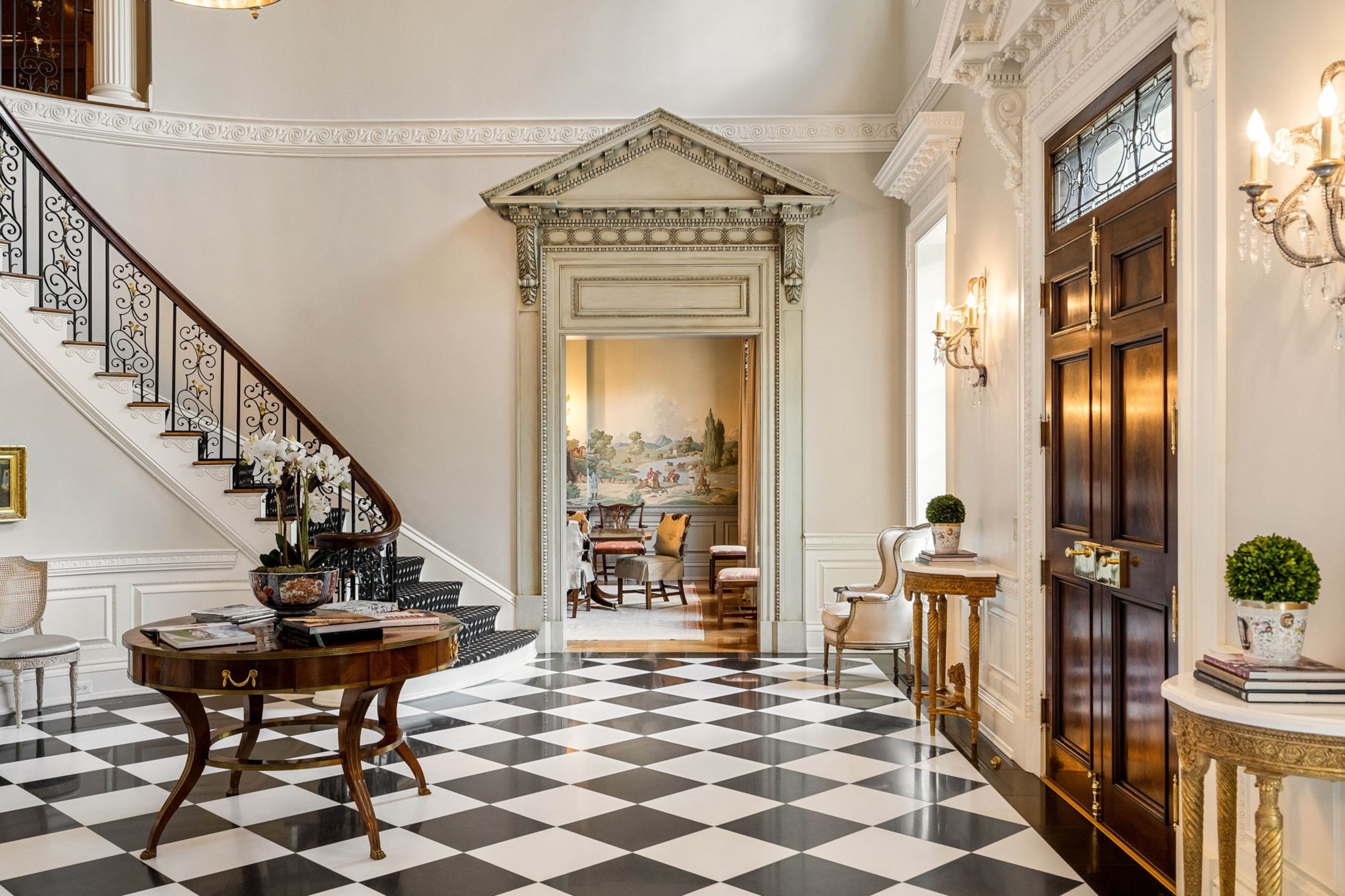 Sold for $12,865,000, the Buckhead property features over 14,000 square feet of living space in the main house alone.