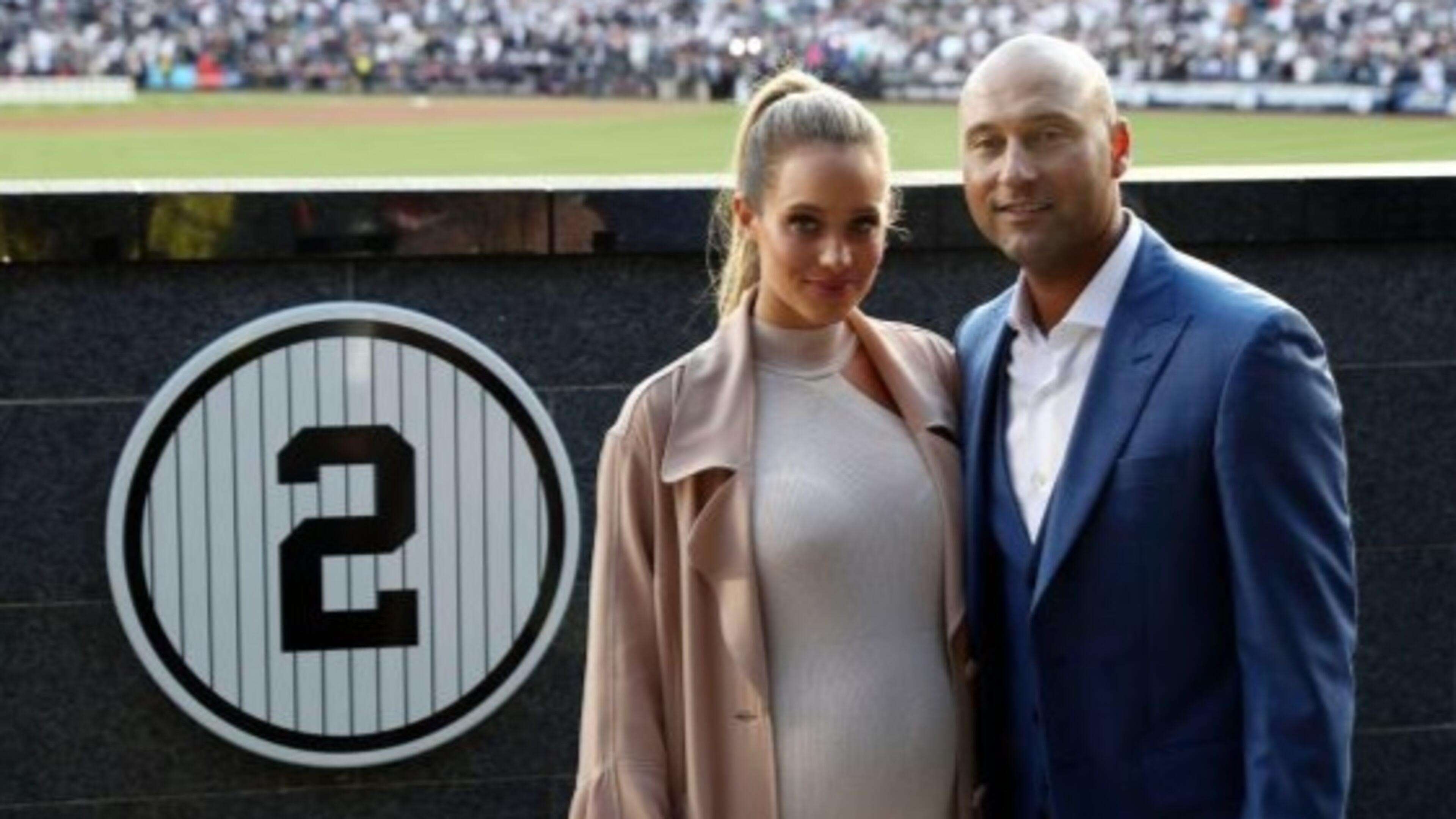 Derek Jeter and his wife Hannah are now the parents of a baby girl, who was born Thursday.