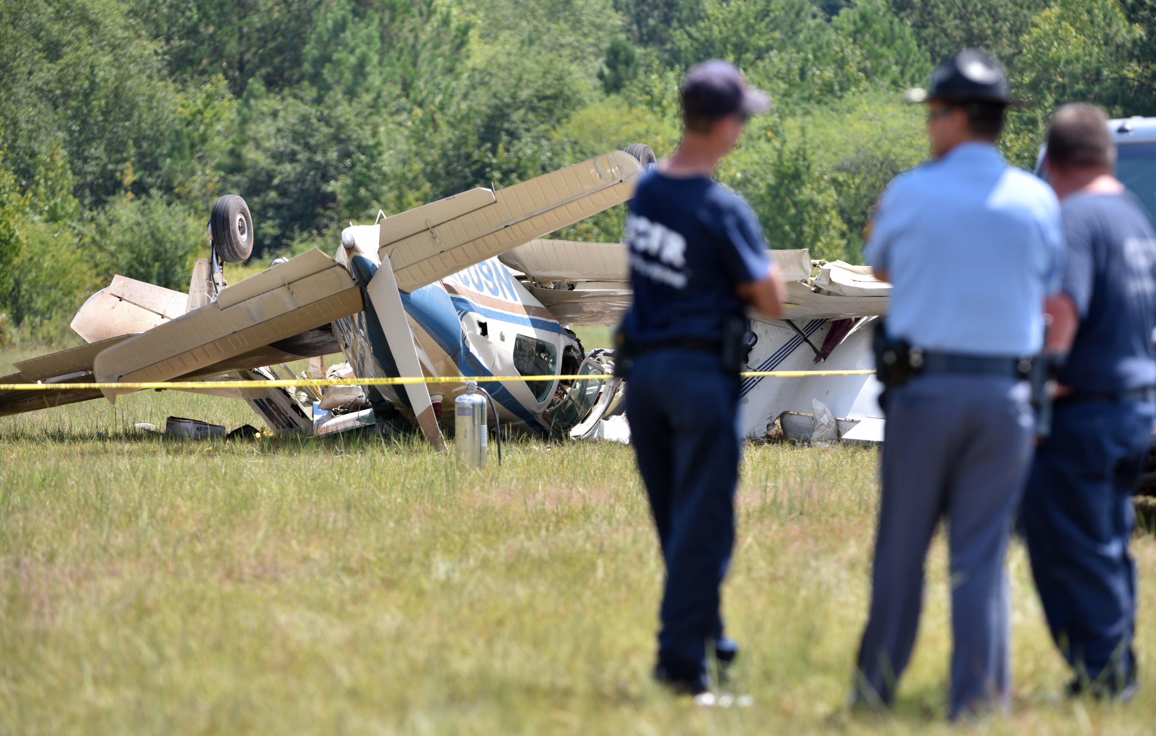 Three people died after two planes collided at West Georgia Airport in Carroll County on Wednesday, September 7, 2016. One aircraft was a Diamond Aircraft DA20C1 and the other was a Beech F33A, Channel 2 reported. The airport has no air-traffic controllers, and no control tower, Channel 2 reported. Pilots communicate on a shared frequency. The FAA will investigate and the NTSB will determine the cause of the accident. HYOSUB SHIN / HSHIN@AJC.COM
