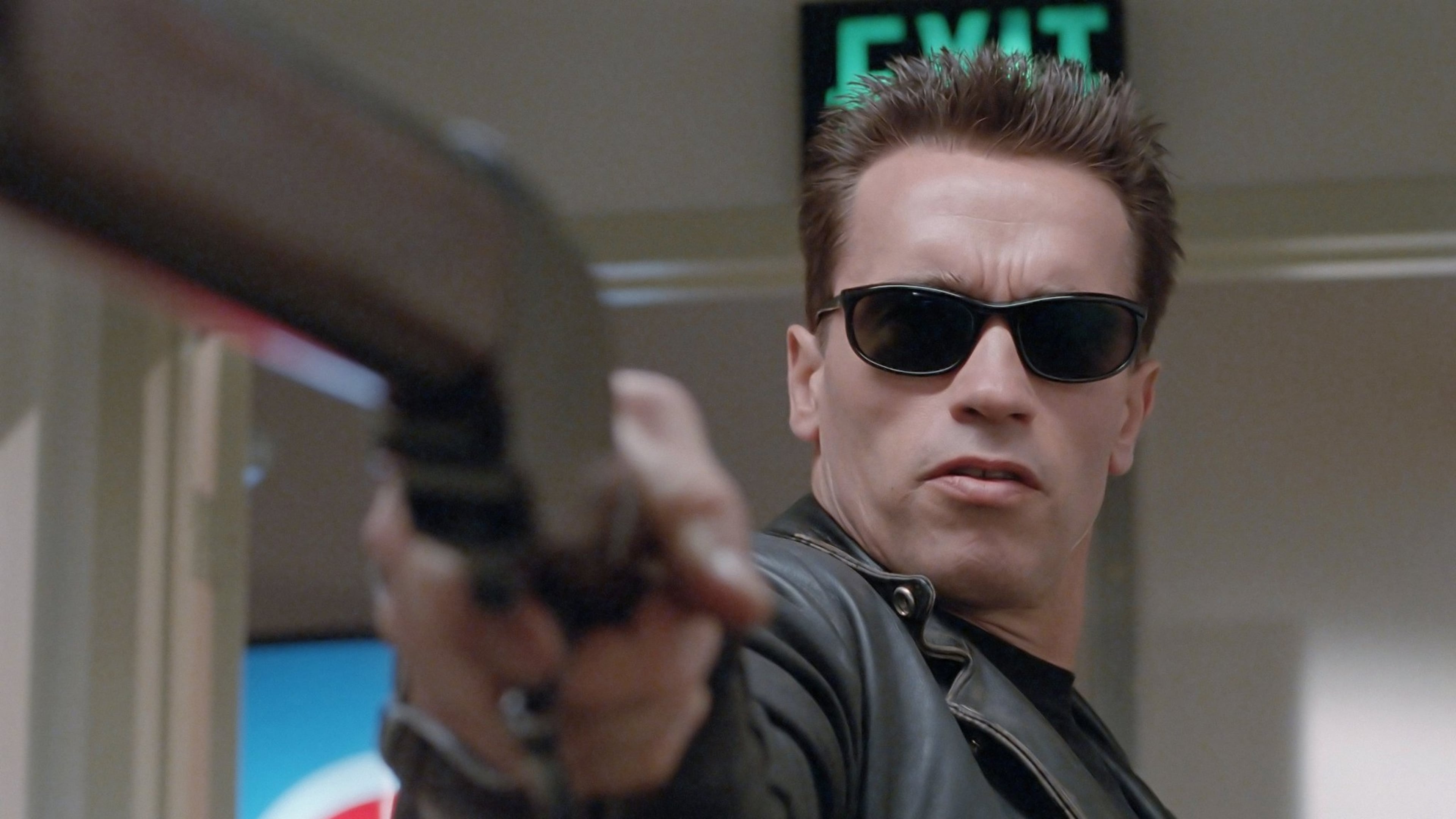 Arnold Schwarzenegger appears in “Terminator 2: Judgment Day” in 3D.
