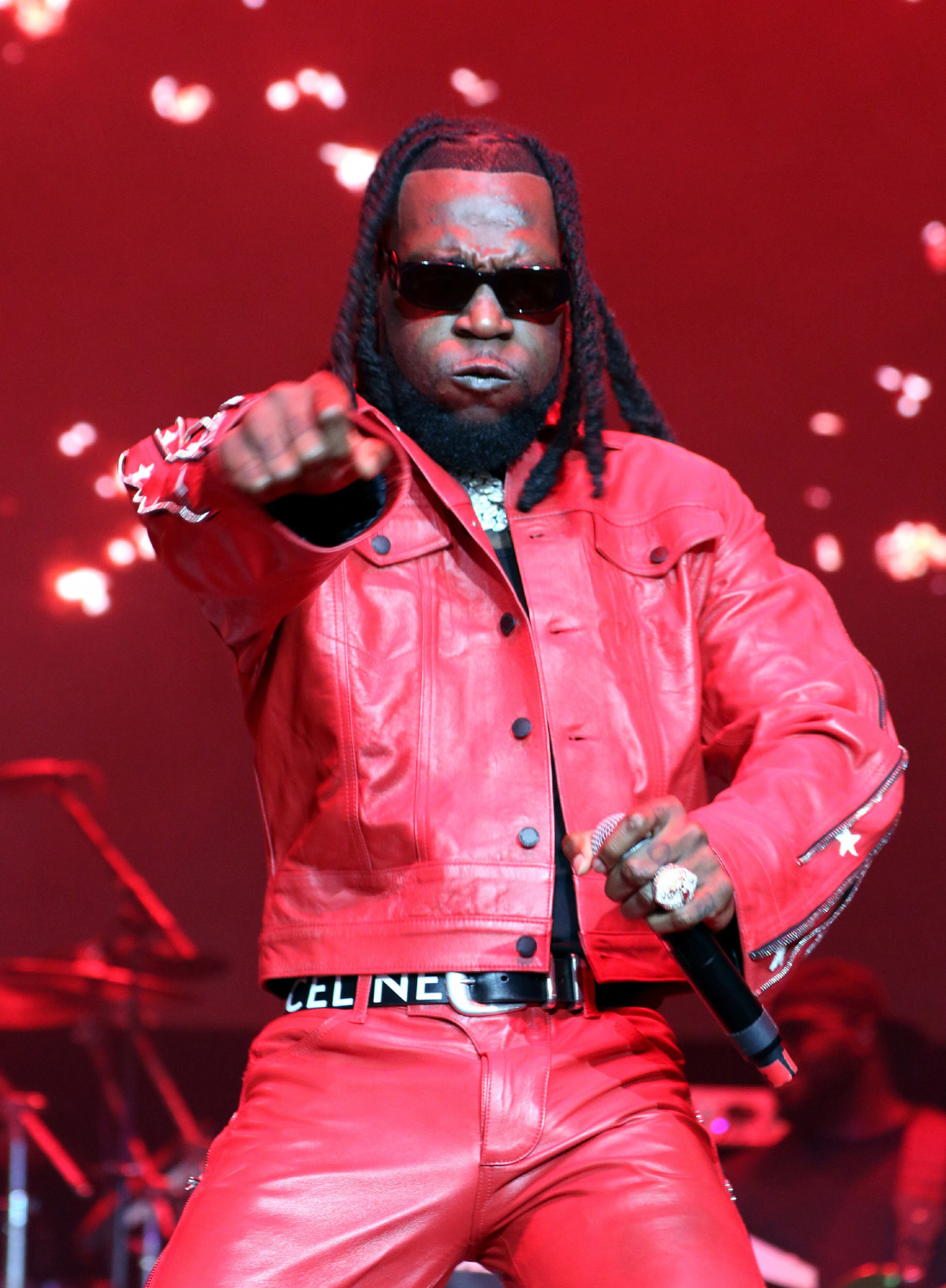 Nigerian superstar Burna Boy energized a near sellout crowd at State Farm Arena on Sunday, July 31, 2022 on his Love Damini Tour.
Robb Cohen for the Atlanta Journal-Constitution