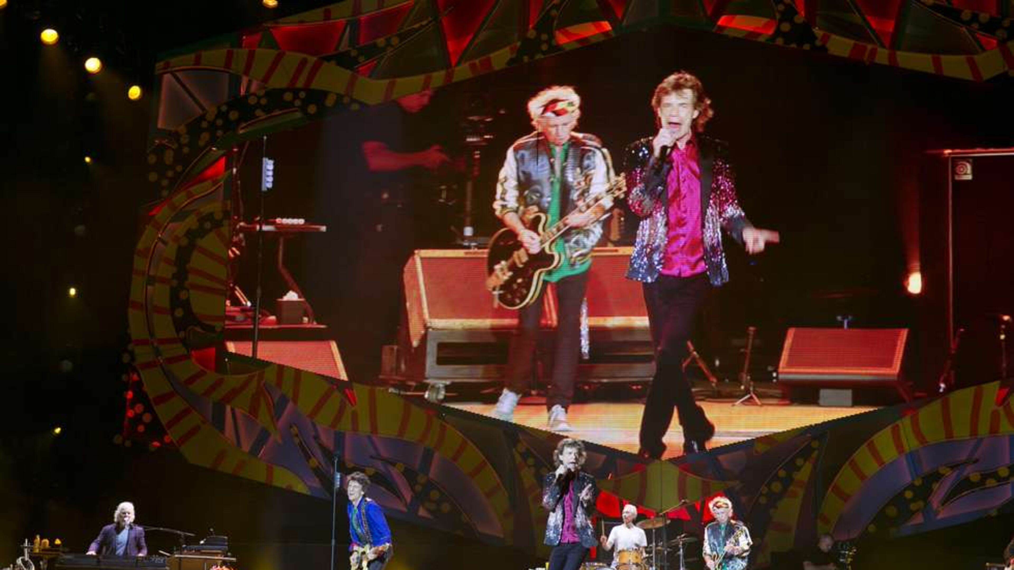 Between 500,000 and a million people were expected to attend the concert. Photo: AP.