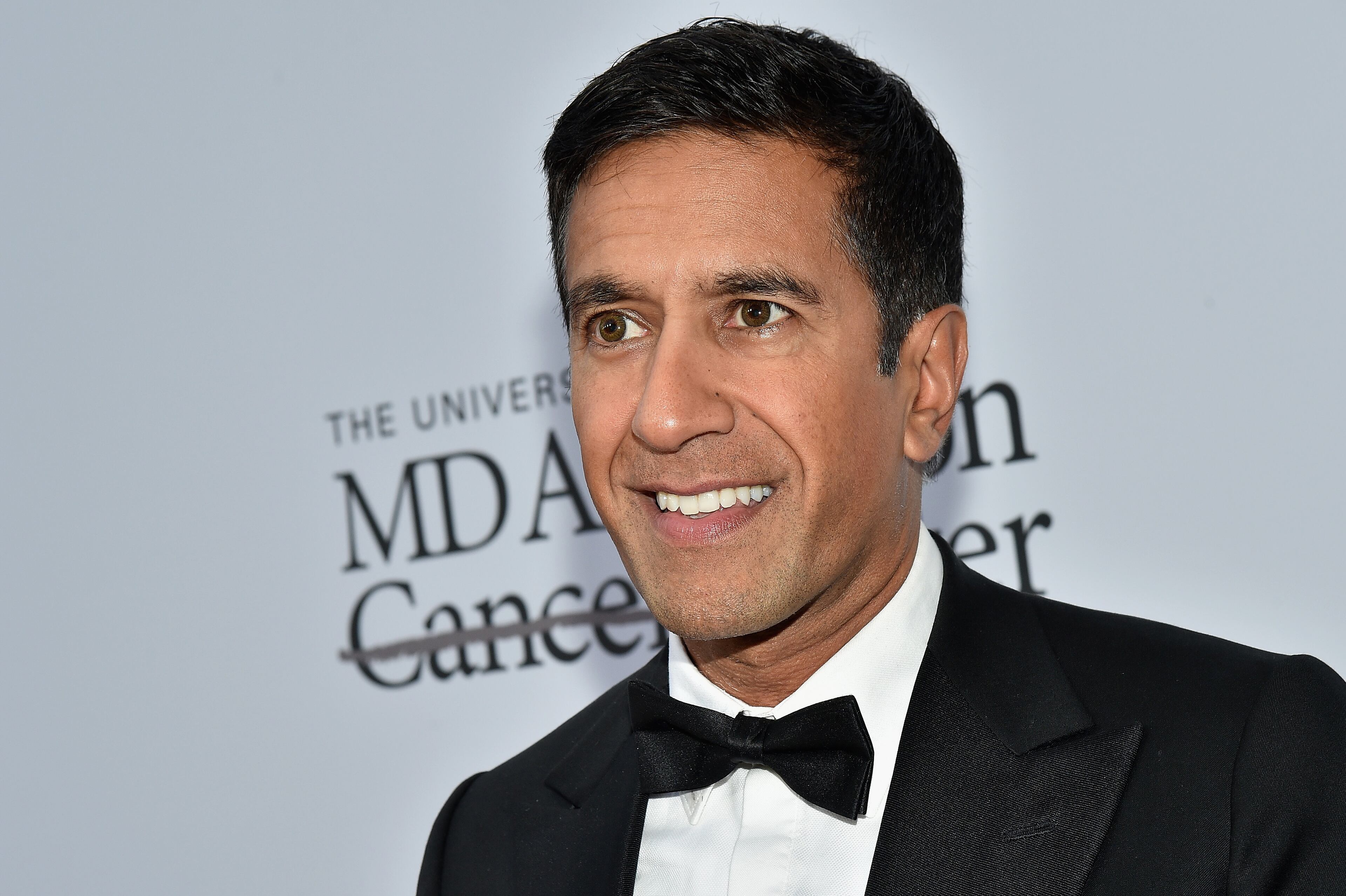 LOS ANGELES, CA - APRIL 13: Dr. Sanjay Gupta attends the launch of the Parker Institute for Cancer Immunotherapy, an unprecedented collaboration between the country's leading immunologists and cancer centers on April 13, 2016 in Los Angeles, California. (Photo by Mike Windle/Getty Images)