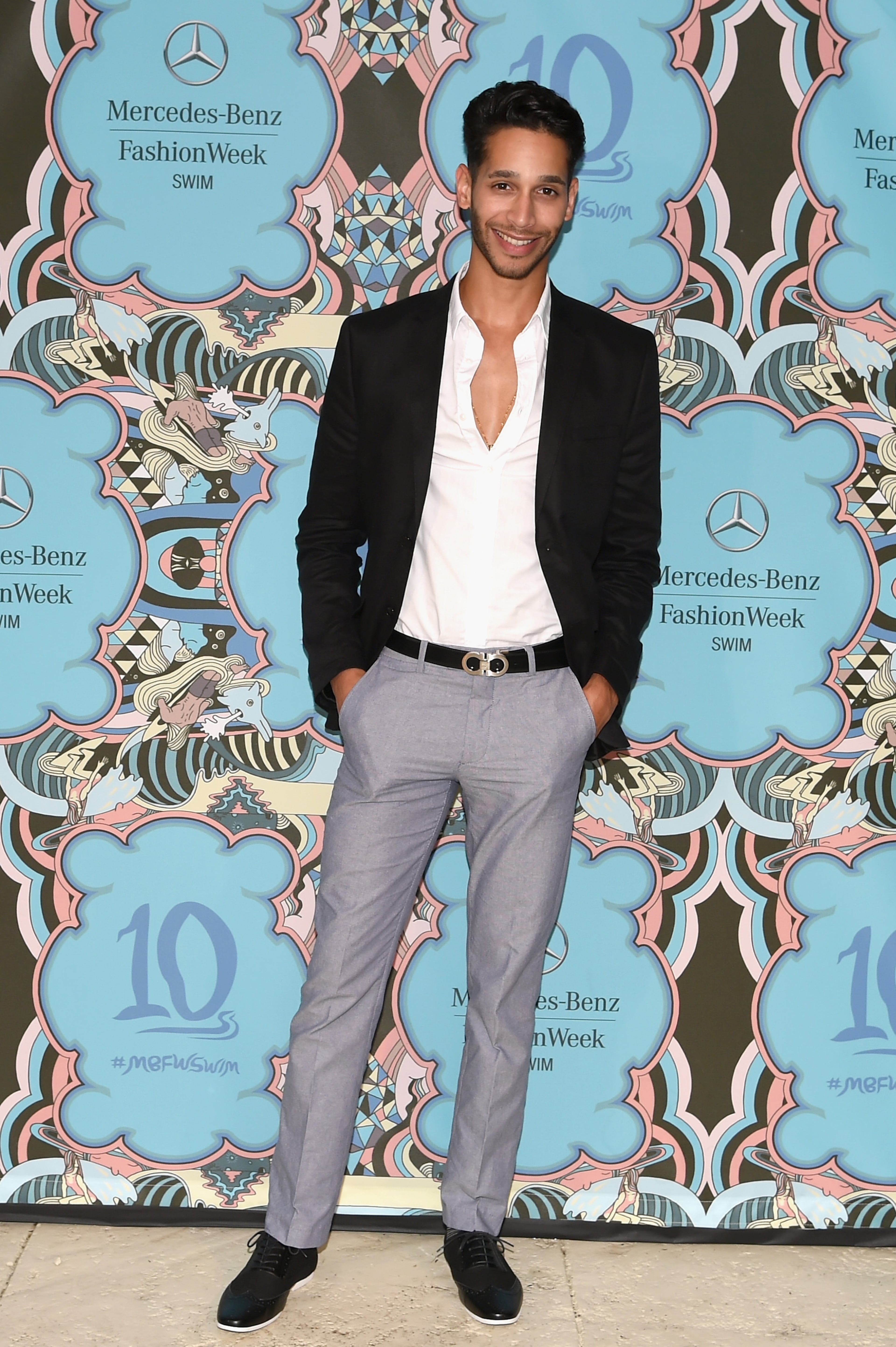 MIAMI BEACH, FL - JULY 17: Sergio Acevedo attends the opening party celebrating 10 years during Mercedes-Benz Fashion Week Swim 2015 at The Raleigh on July 17, 2014 in Miami Beach, Florida. (Photo by Andrew H. Walker/Getty Images for Mercedes-Benz Fashion Week )