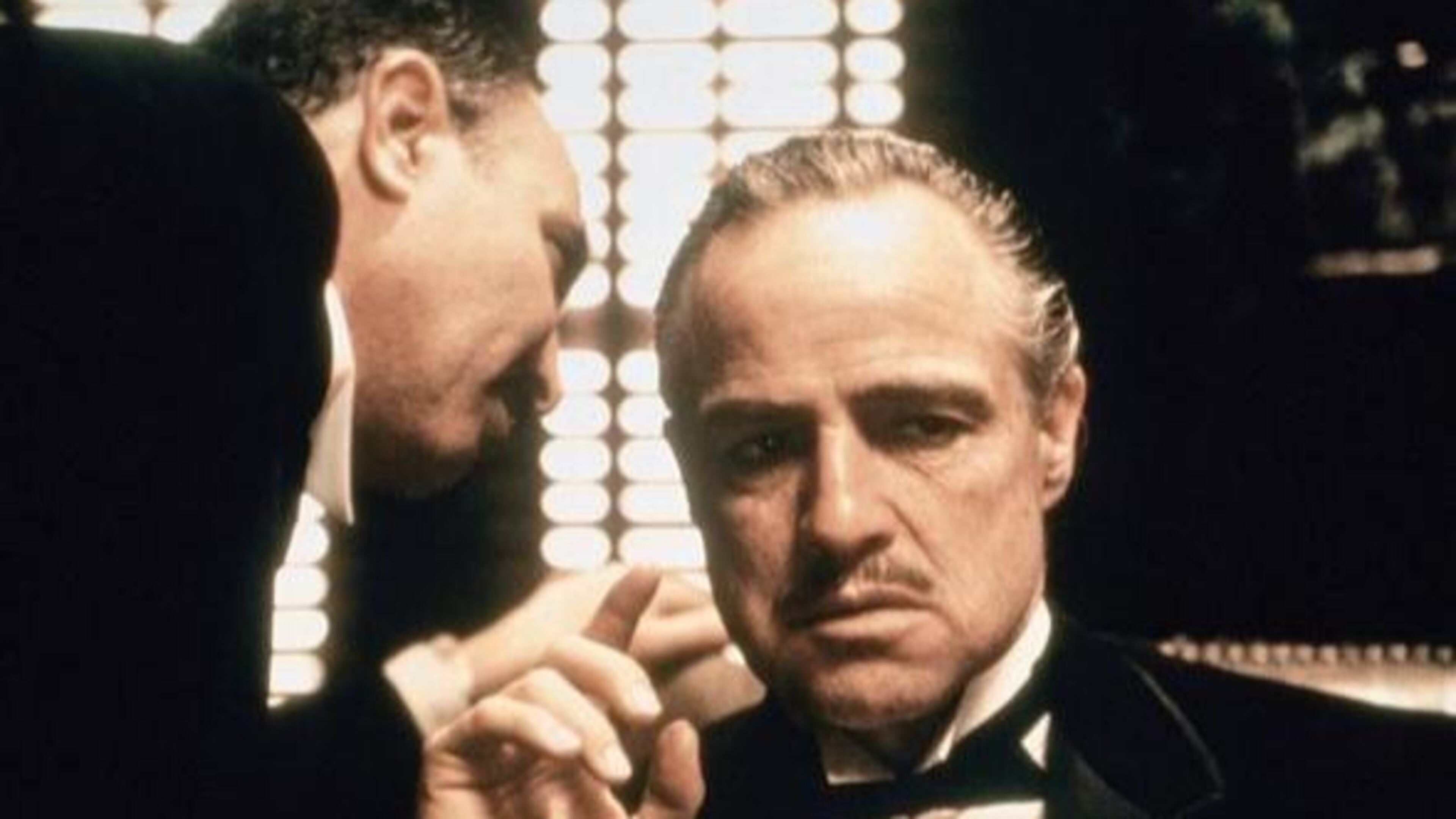 Marlon Brando, as Vito Corleone, will hear Amerigo Bonasera's pleas for justice when "The Godfather" is streamed on Netflix in January.