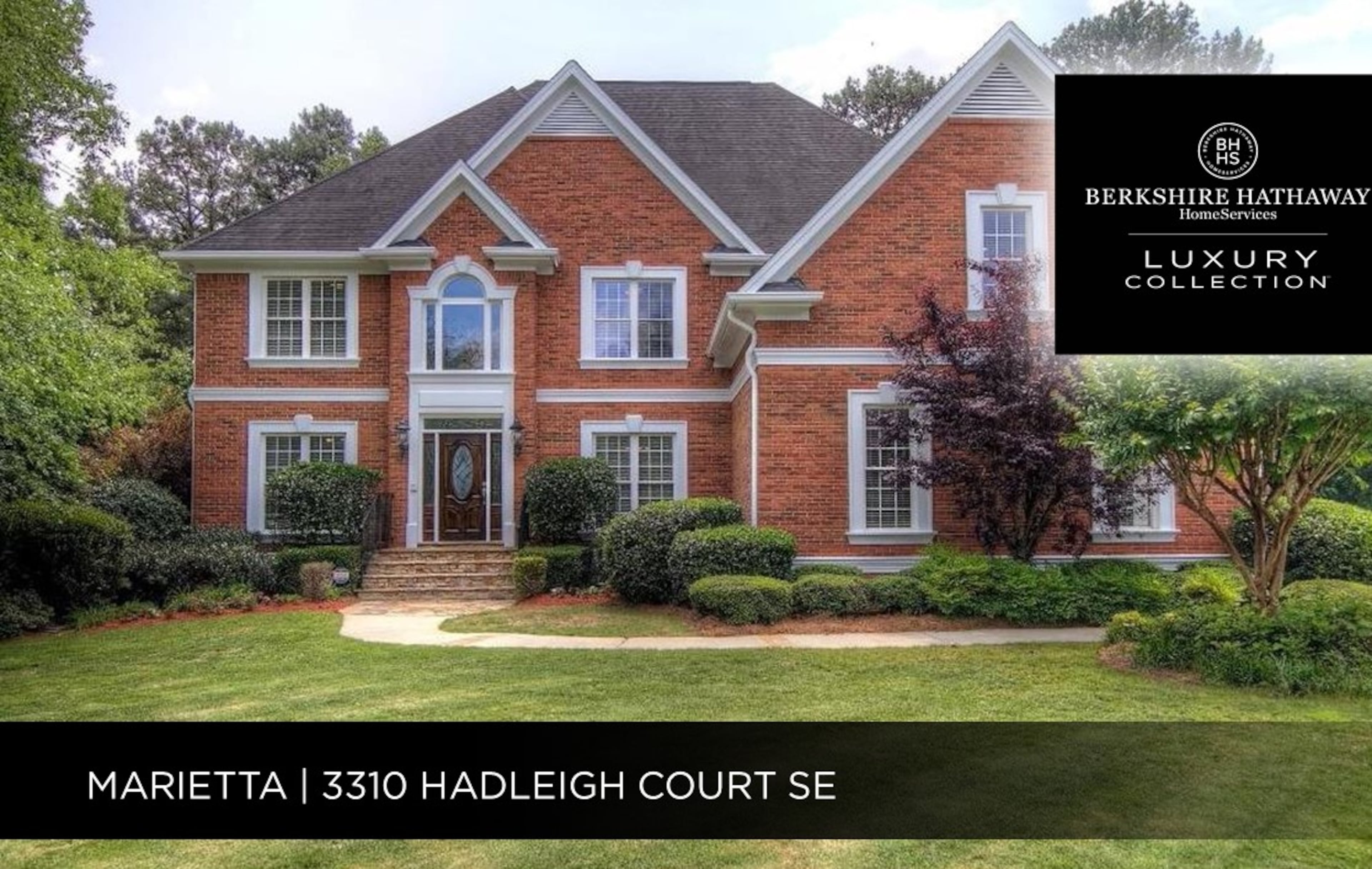 3310 Hadleigh Ct Se | Marietta, GA 30067 | $734,500 | Executive Home Nestled in the Heart of East Cobb. Stunning inside and out! Shows like a model home! 2-story grandroom with stacked stone fireplace. Formal living & dining rm. Updated kitchen with sunny breakfast room. Screen porch off kitchen opens to large private deck. Master suite/sitting room, spa bath w/heated floors + custom closet. Screen porch off master. Finished terrace level. | Joyce Teitelman; 770-335-2489