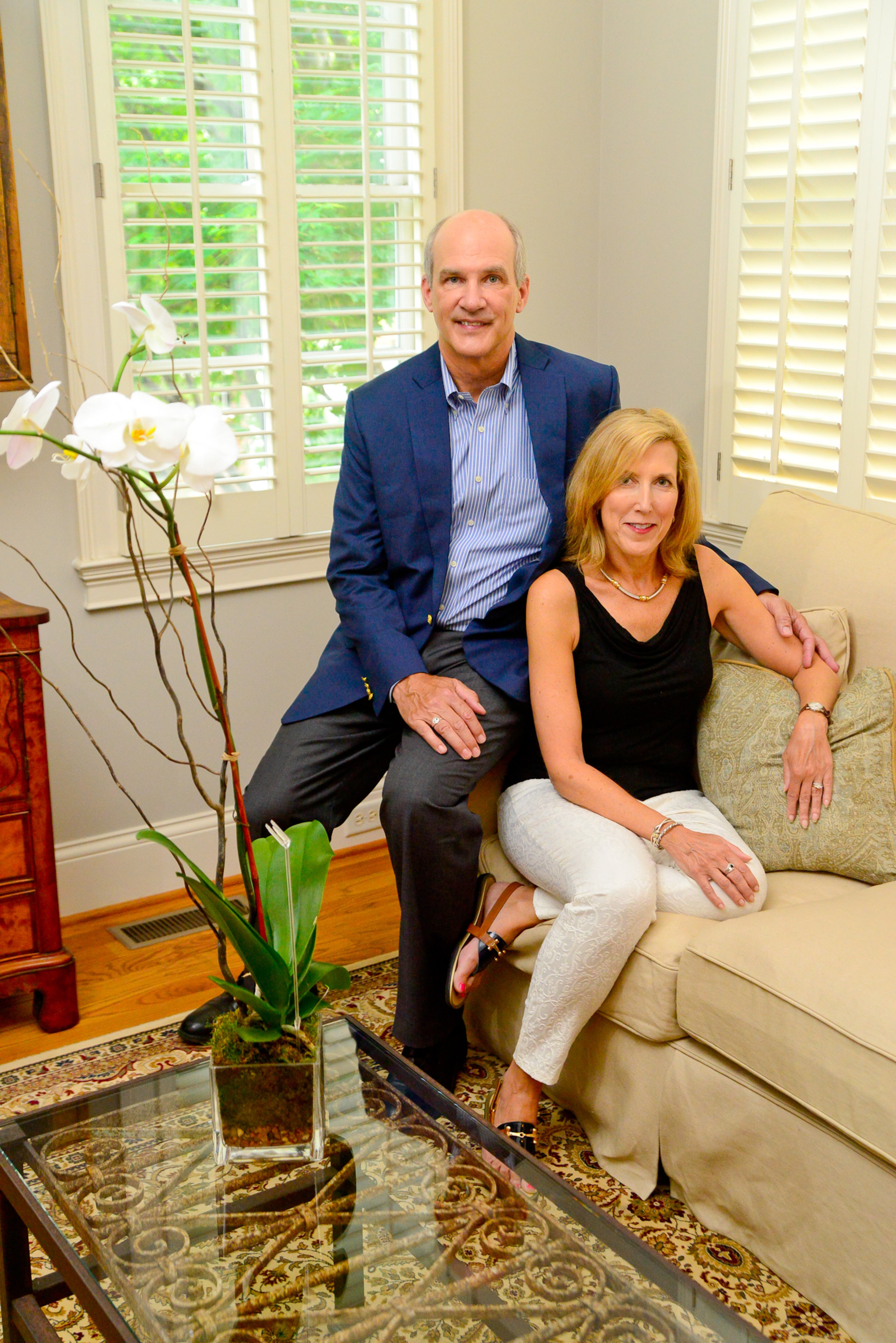 Chris and Jan Schroder in 2014 purchased their Atlanta townhome, which only .2 miles from their previous home of 24 years, a 1918 Craftsman bungalow. They both live within 10 miles of where they grew up in Atlanta. Chris is president of SPR Atlanta, a public relations firm; Jan is managing editor of Travelgirl magazine, and a freelance writer and editor.