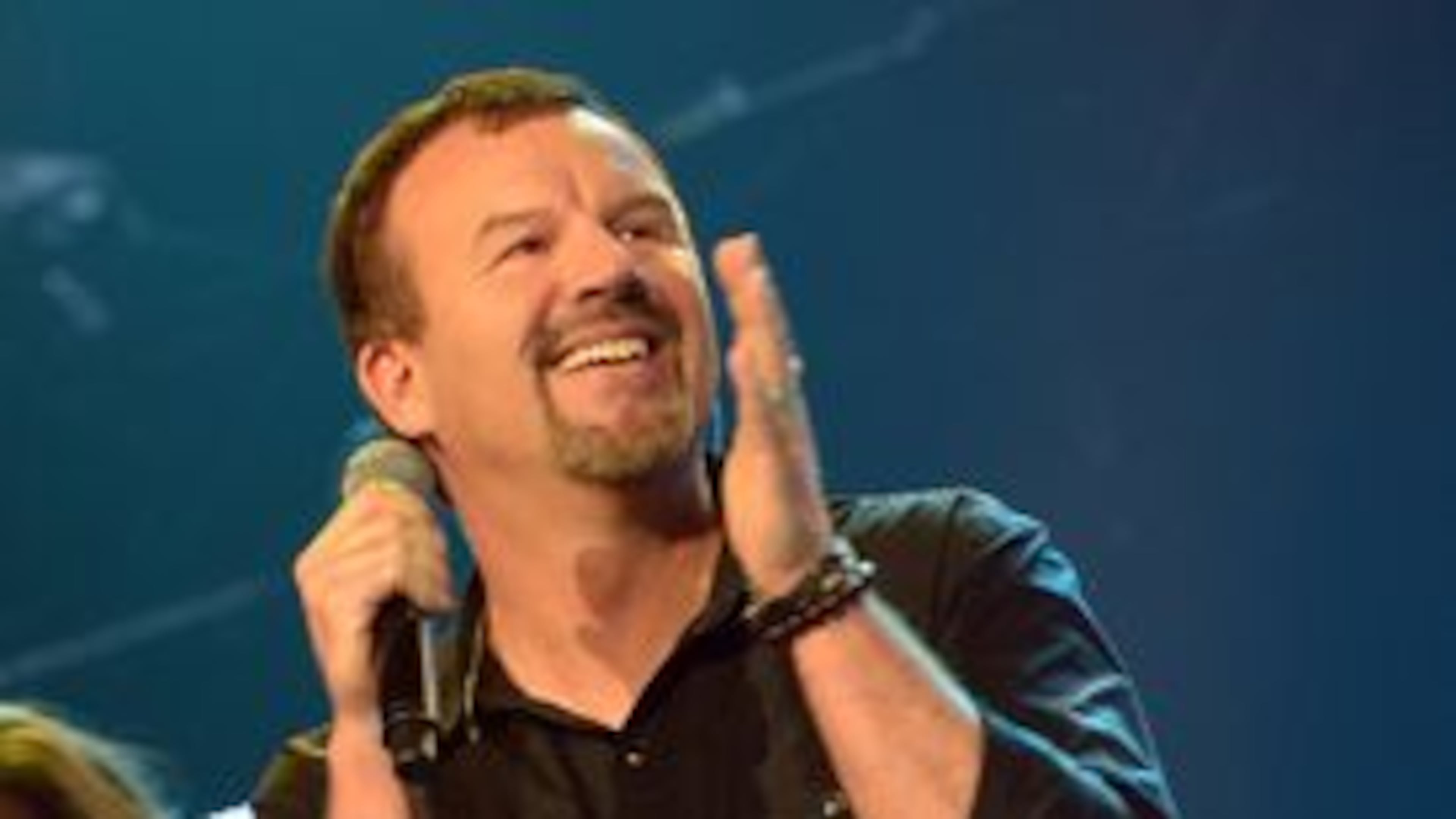 Mark Hall, performing last year. Photo: Rick Diamond.