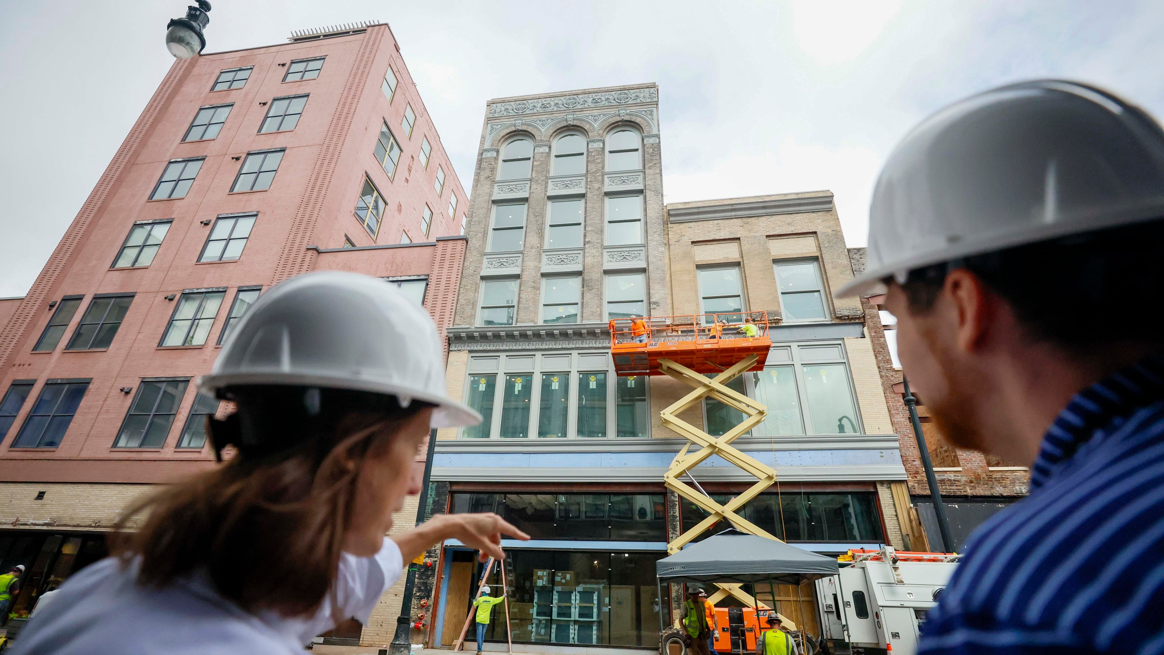 Ida's Kitchen Counter will open in South Downtown, which has continued construction projects after the conclusion of the 2026 FIFA World Cup. (Miguel Martinez/AJC)
