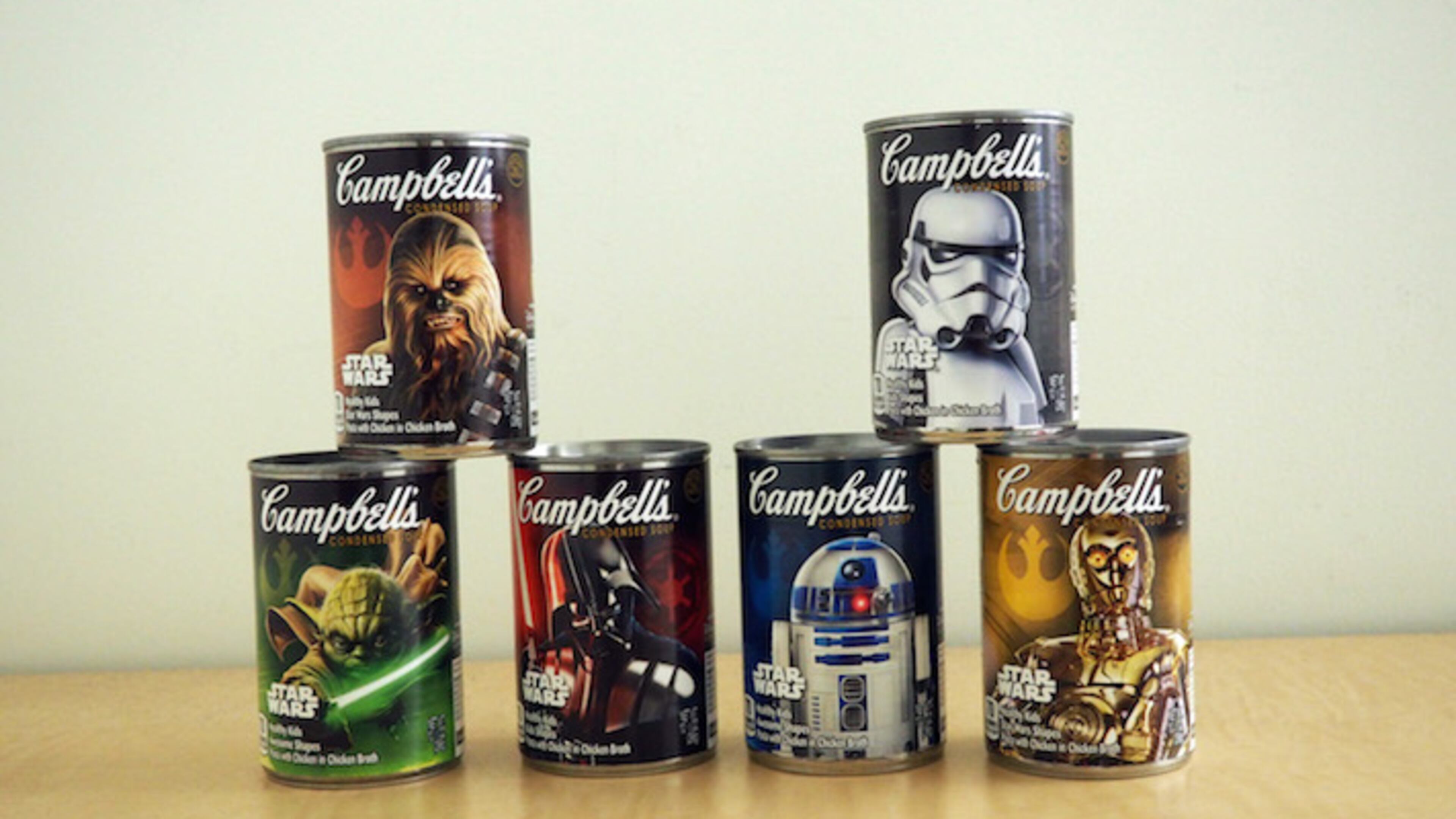 Campbell's has limited-edition "Star Wars" chicken noodle soup. (Jenn Harris/Los Angeles Times/TNS)
