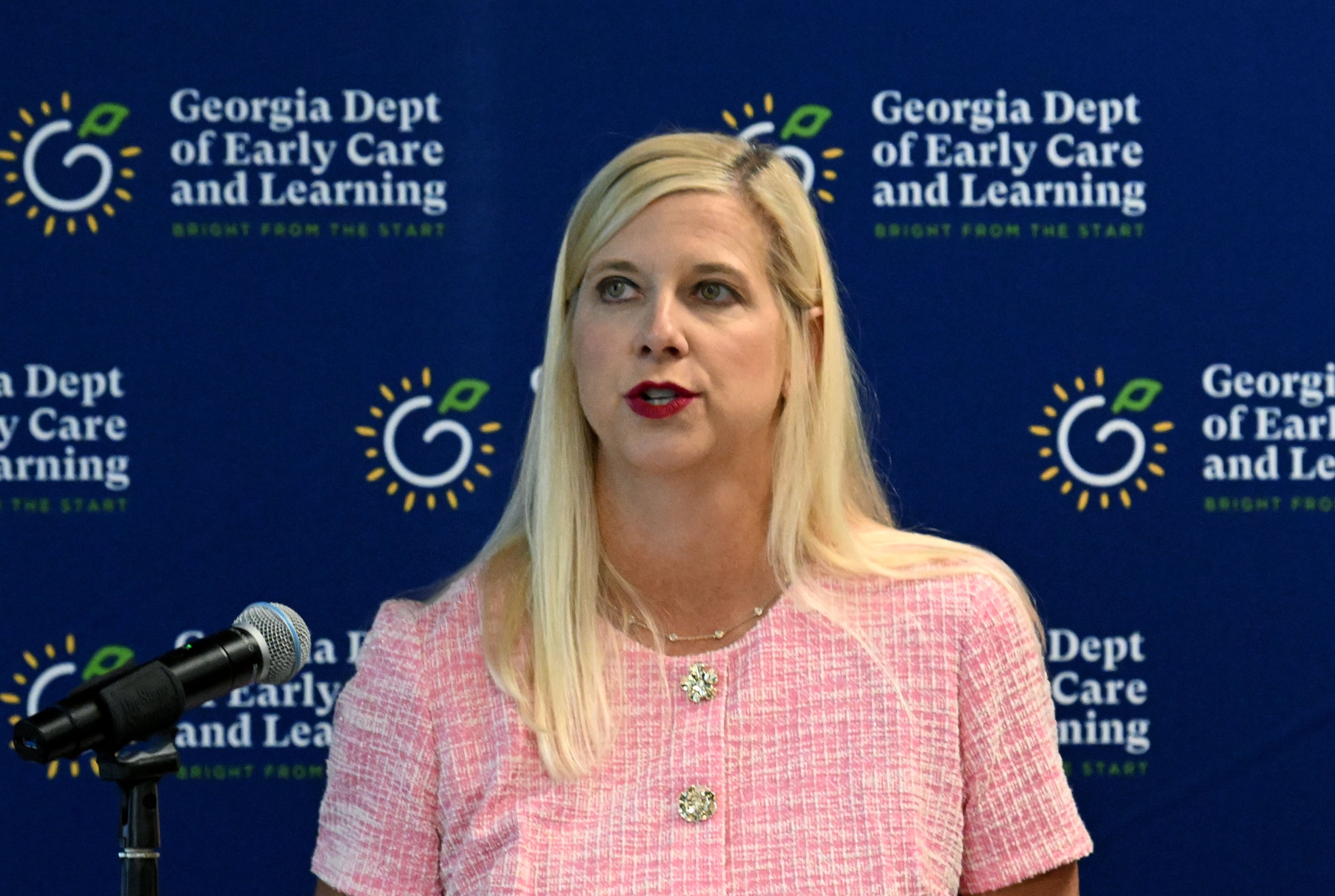Amy Jacobs, commissioner of the Georgia Department of Early Care and Learning, stresses that the state's rating system is designed to help daycares improve their overall quality. She added the department is reviewing its rating system and is willing to change its standards. (Hyosub Shin/AJC)