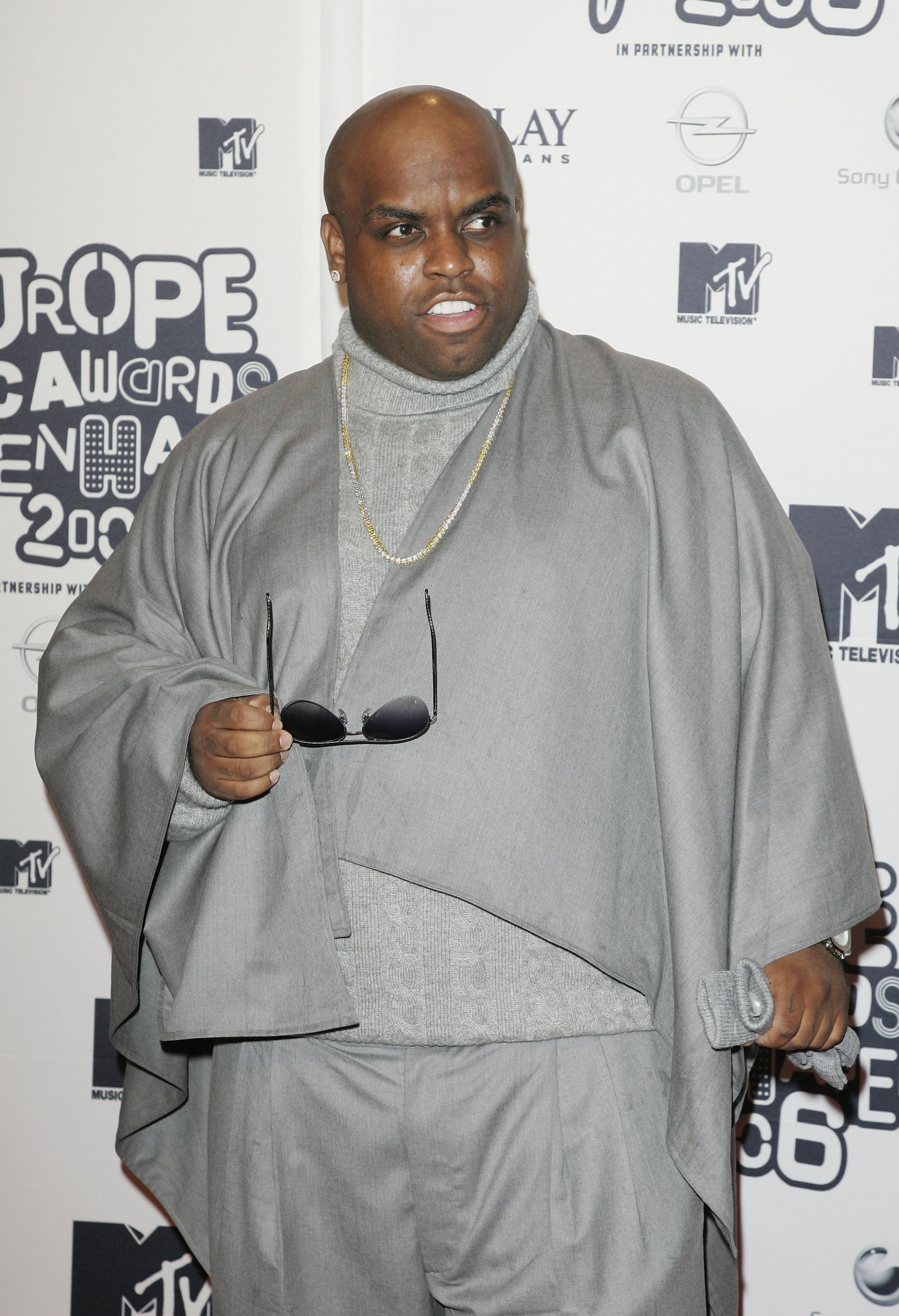 Cee Lo Green of Gnarls Barkley arrives at the 13th annual MTV Europe Music Awards 2006 at the Bella Center on November 2, 2006 in Copenhagen, Denmark.