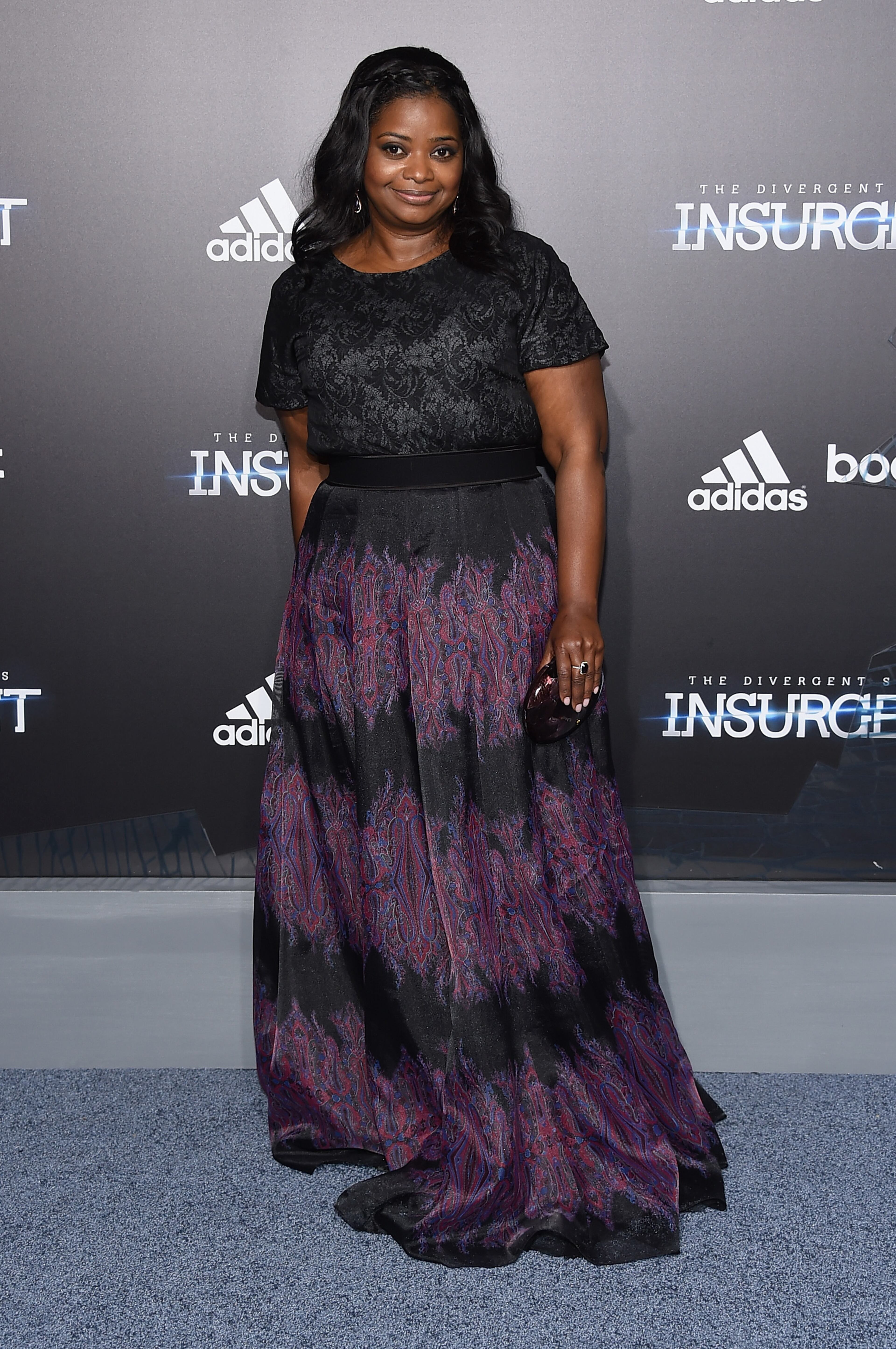NEW YORK, NY - MARCH 16: Actress Octavia Spencer attends "The Divergent Series: Insurgent" New York premiere at Ziegfeld Theater on March 16, 2015 in New York City. (Photo by Larry Busacca/Getty Images)