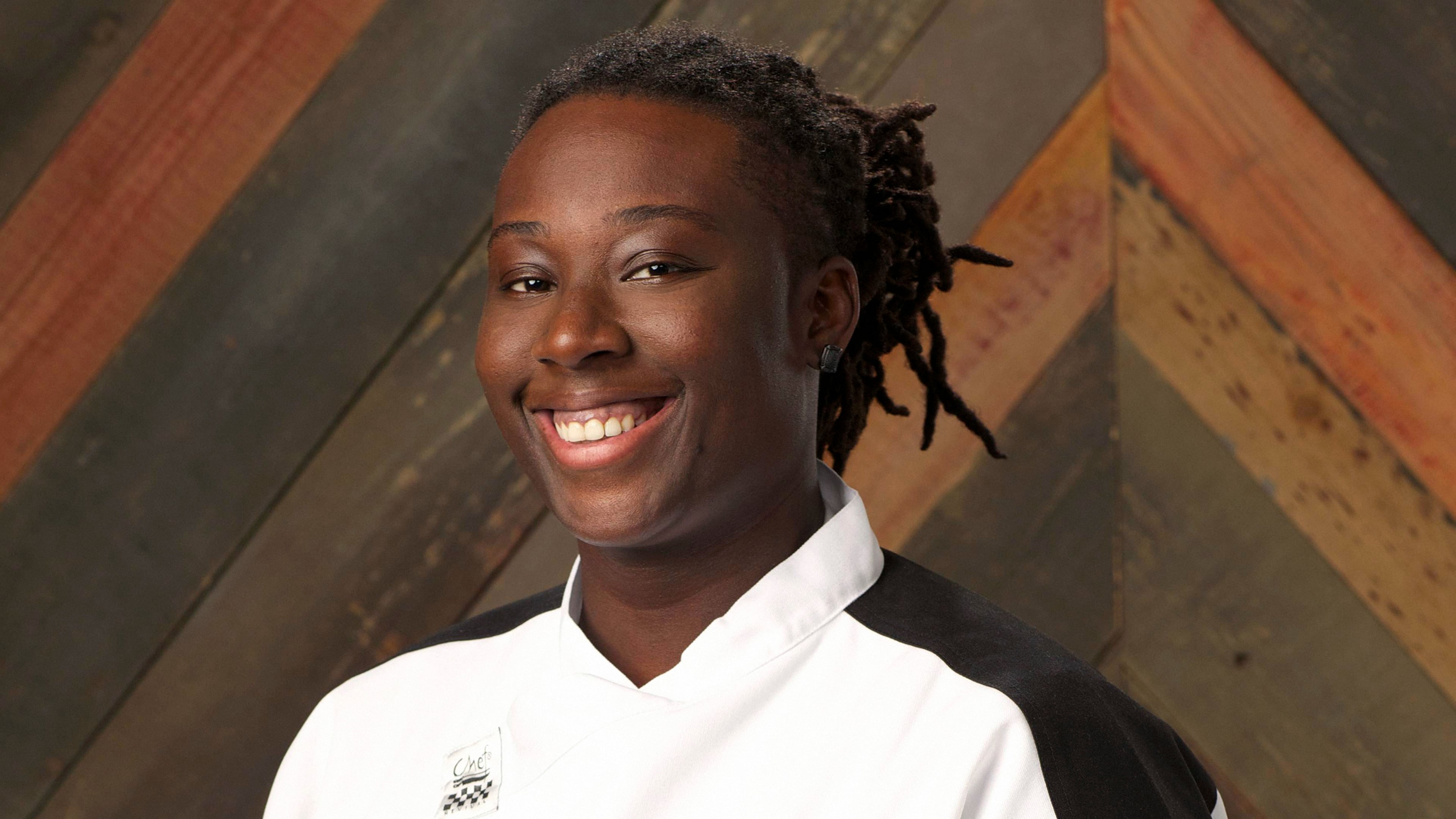 HELL'S KITCHEN: T GREGOIRE. Age: 31. Hometown: Atlanta, GA. Occupation: Line Cook Tamara "T" Gregoire, a 31-year-old Atlanta line cook, is competing for a job with Gordon Ramsay on 14th season of "Hell's Kitchen." CREDIT: Fox