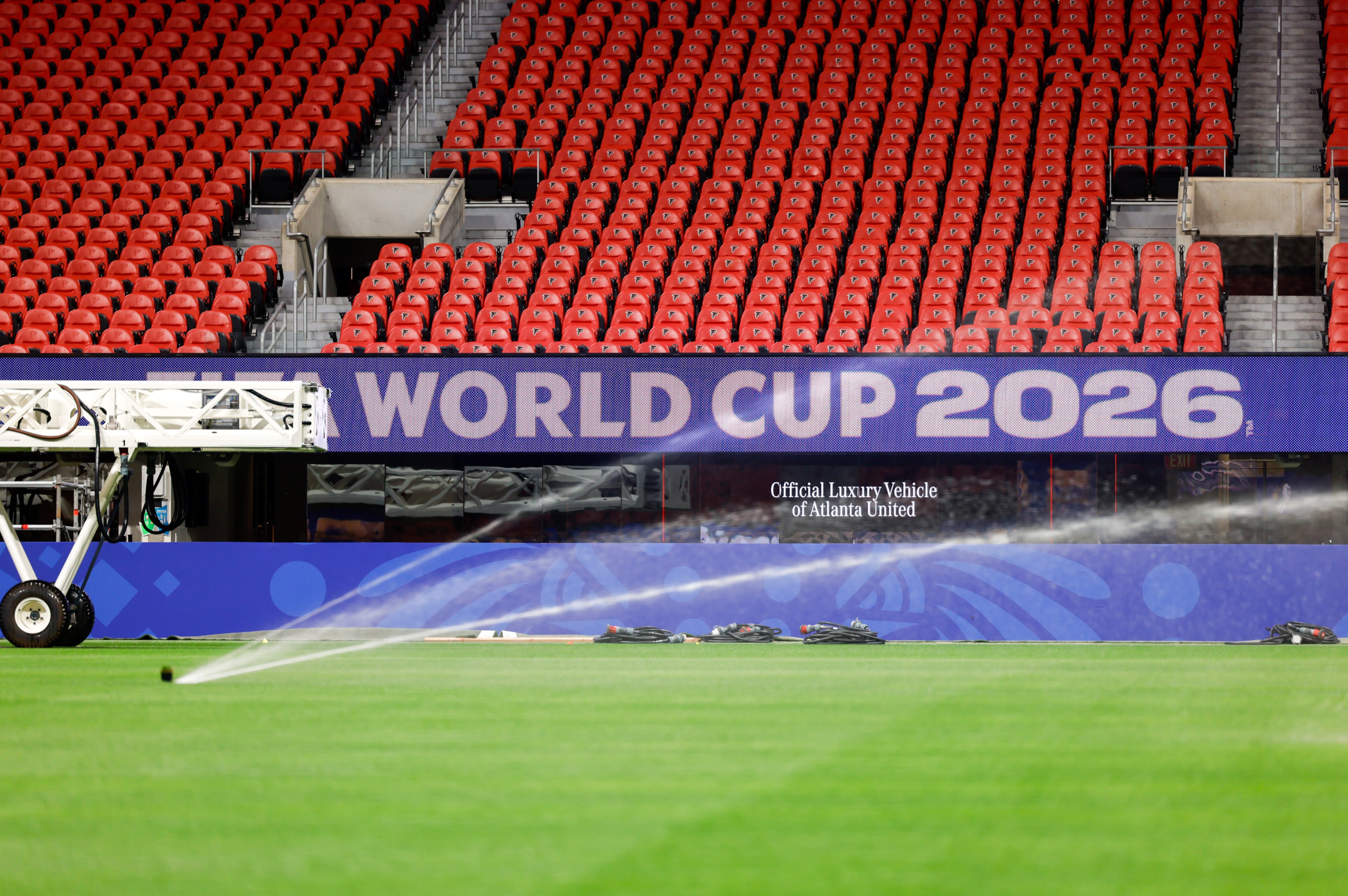 Atlanta Stadium World Cup turf