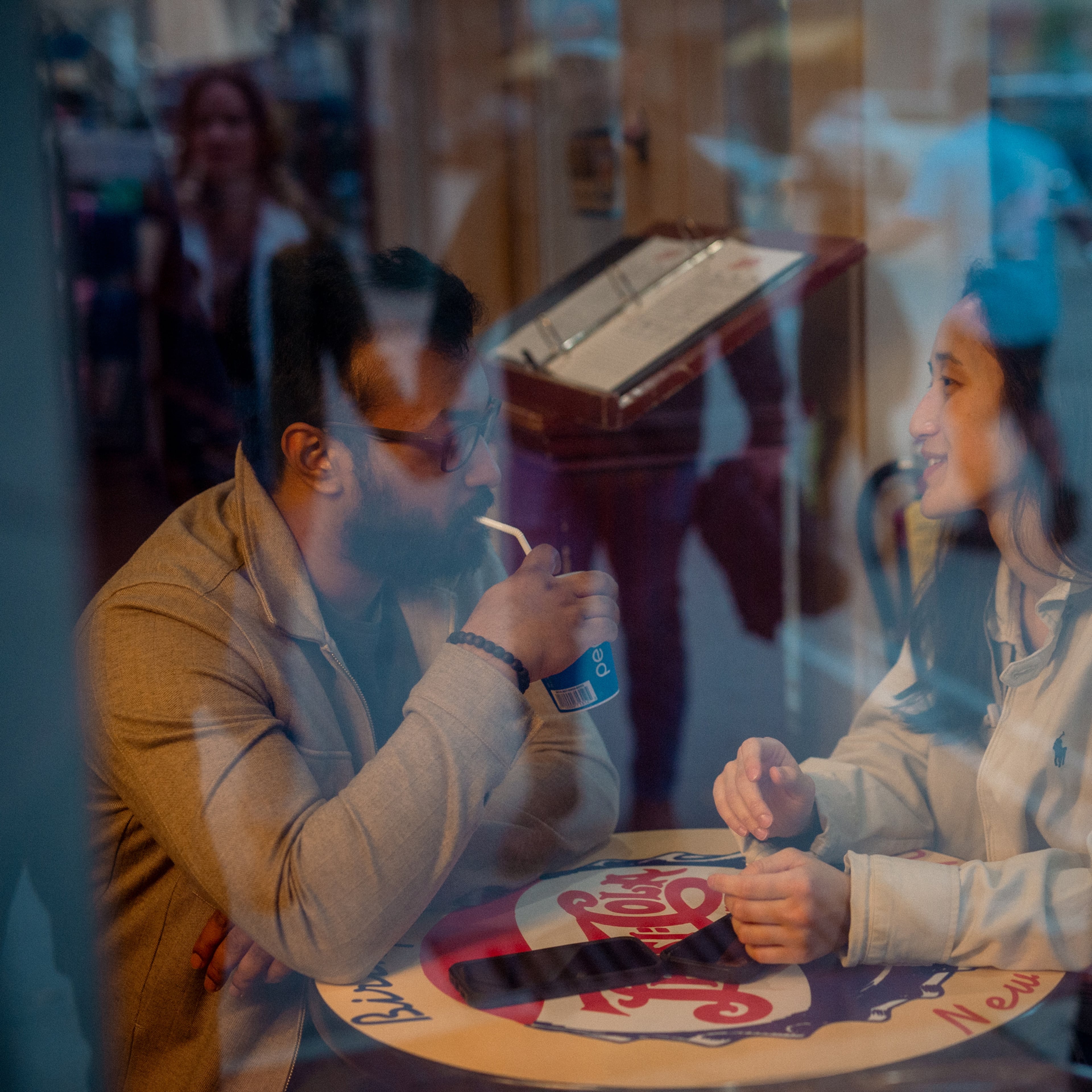 Patrons at the Pepsi shop in New Bern, N.C., where the beverage originated, Feb. 8, 2025. (Mike Belleme/The New York Times)